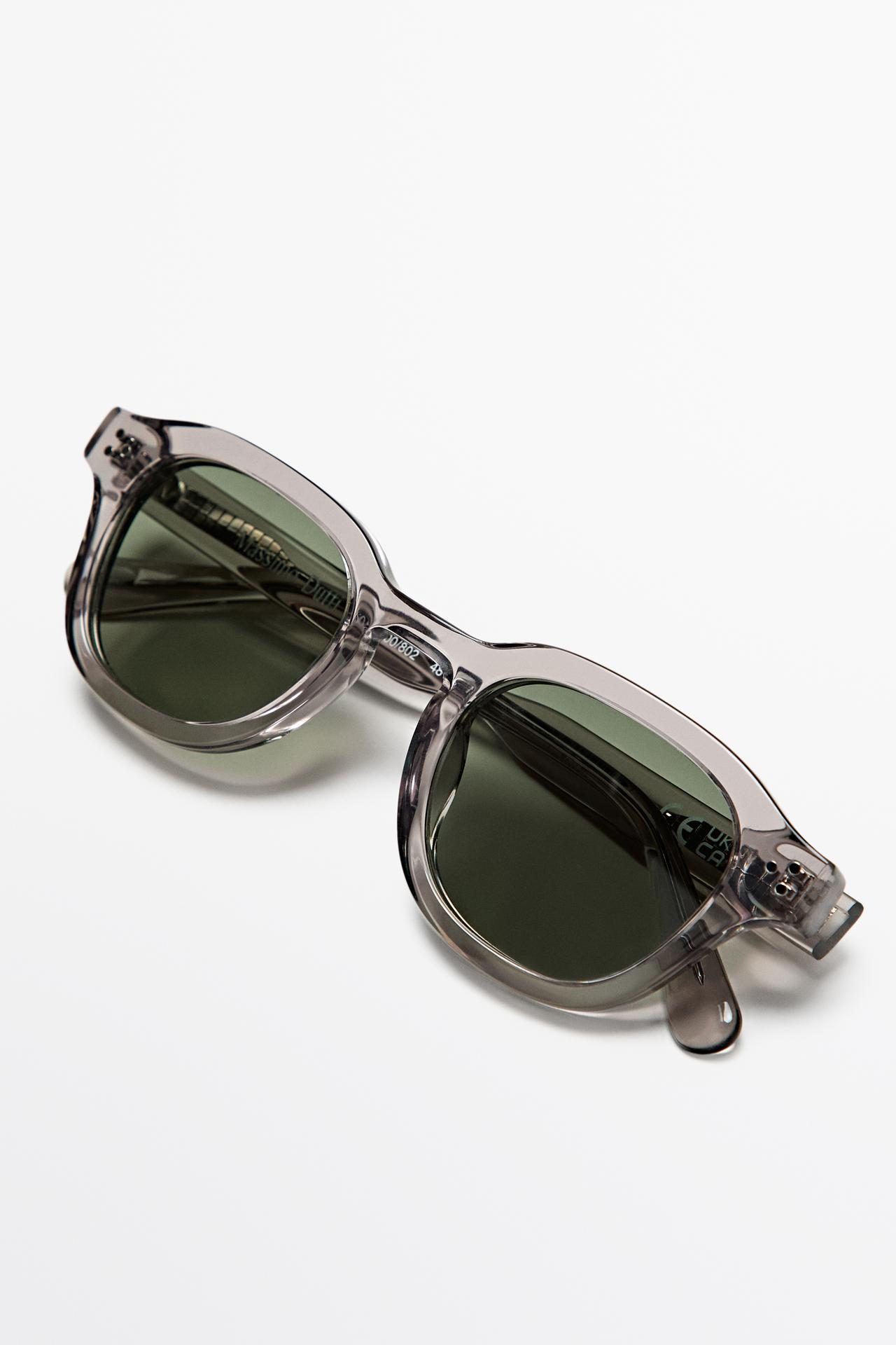 Geometric sunglasses — GREY