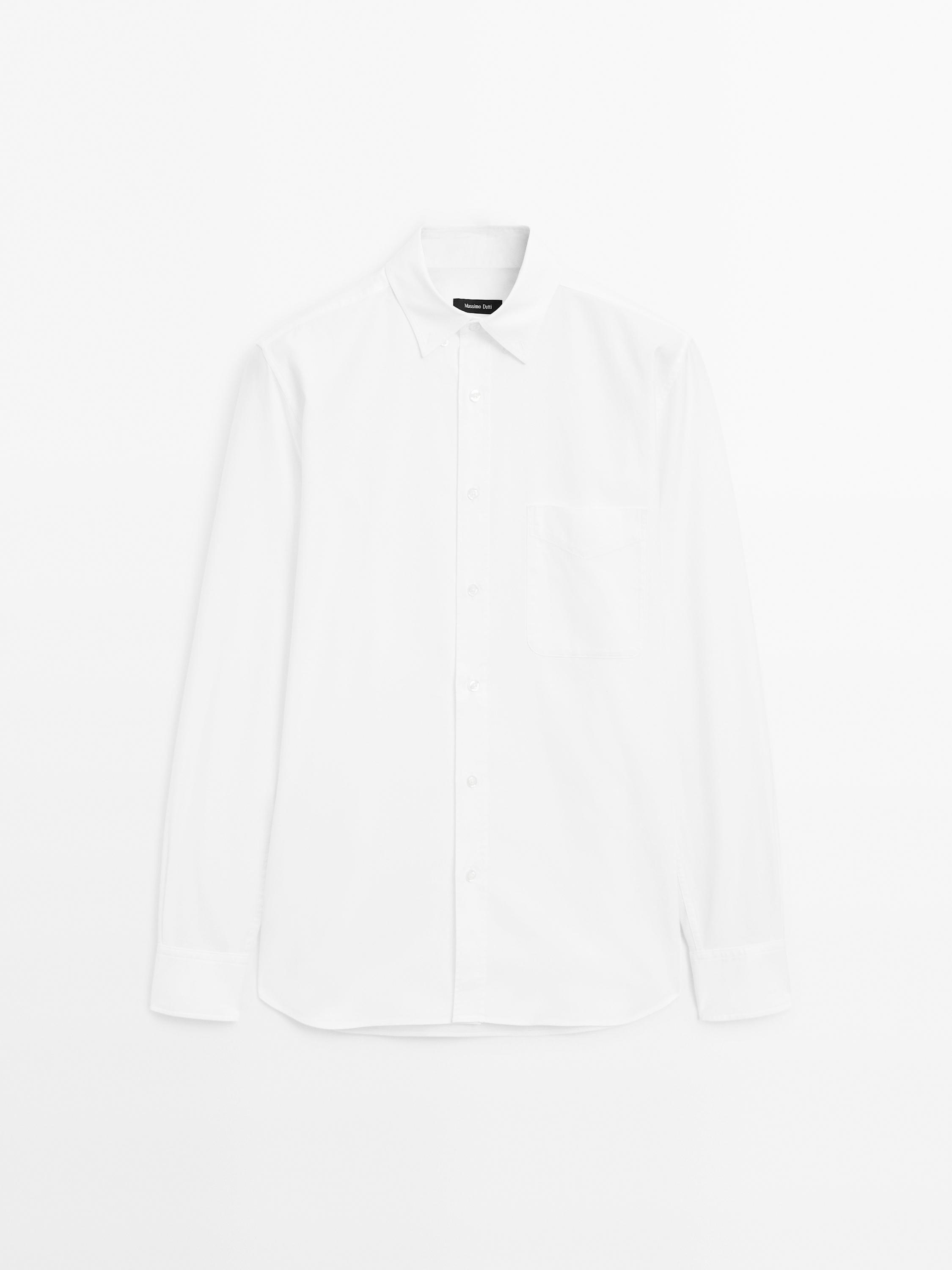 Camisa oxford 100% algodón