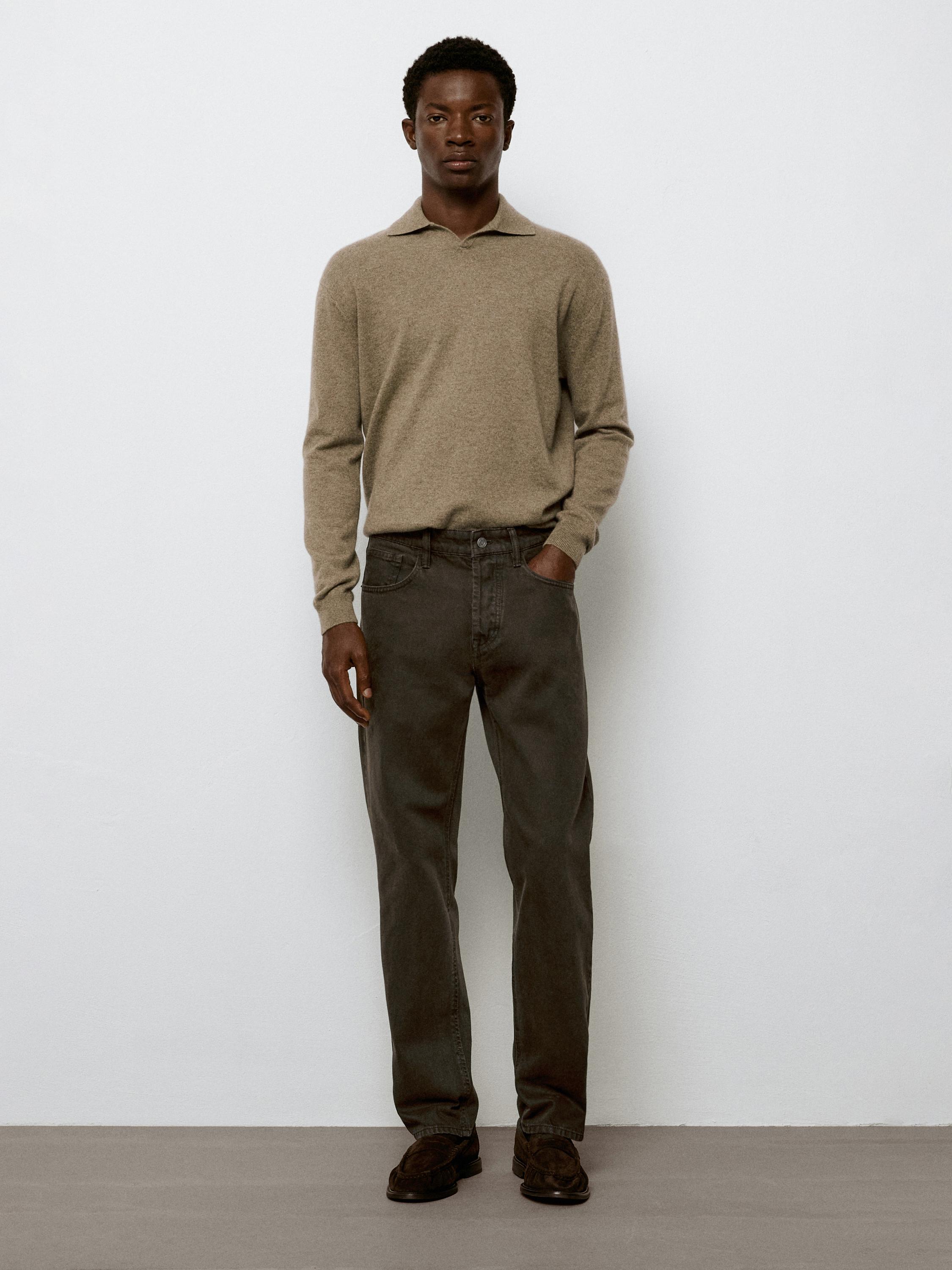 Tapered fit jeans