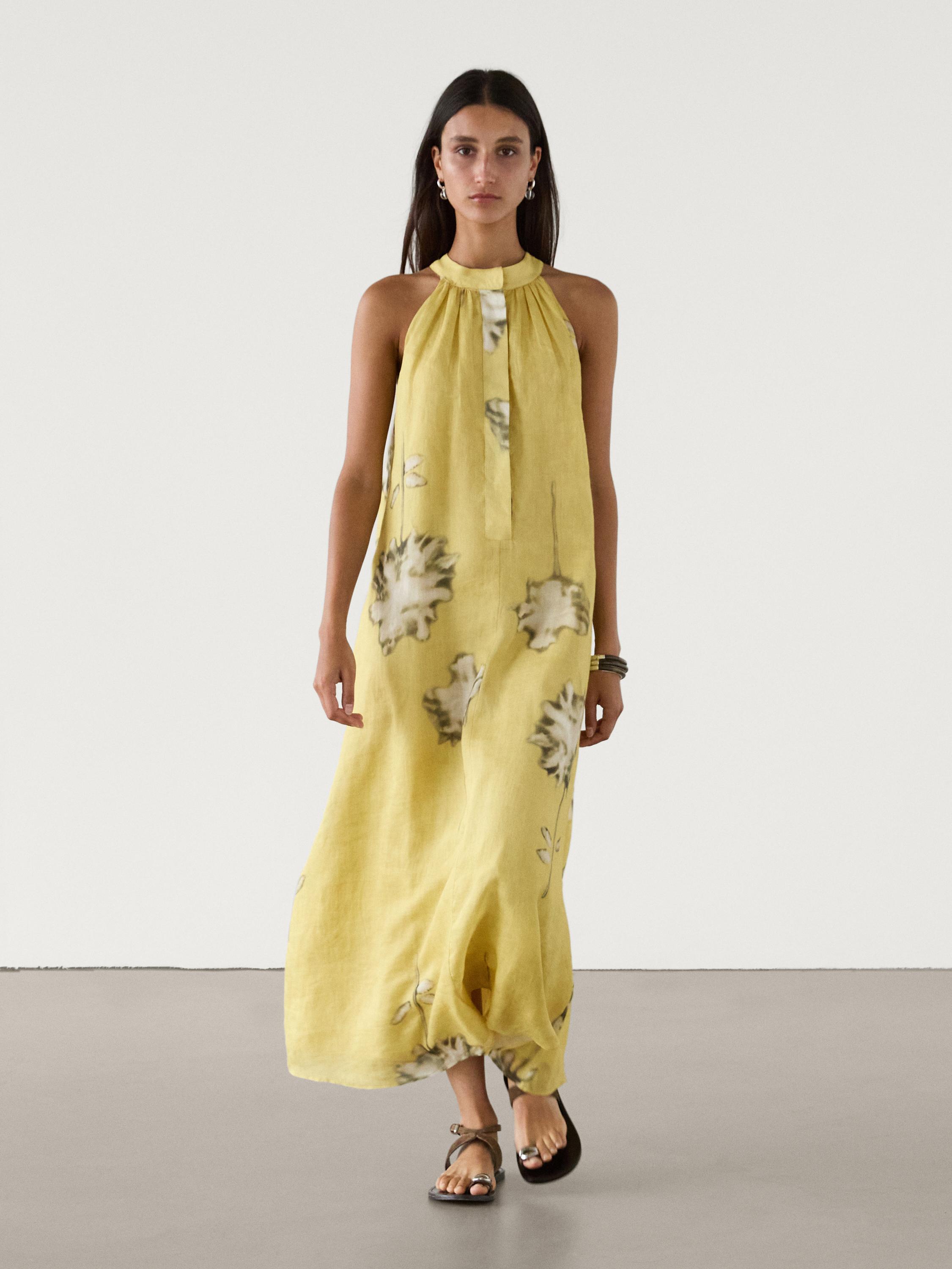 Women s Printed Dresses Massimo Dutti