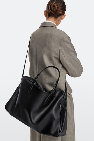 XL duffle bag in Nappa leather — BLACK 3