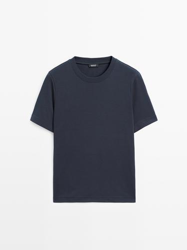 Short sleeve interlock T-shirt — NAVY BLUE 2