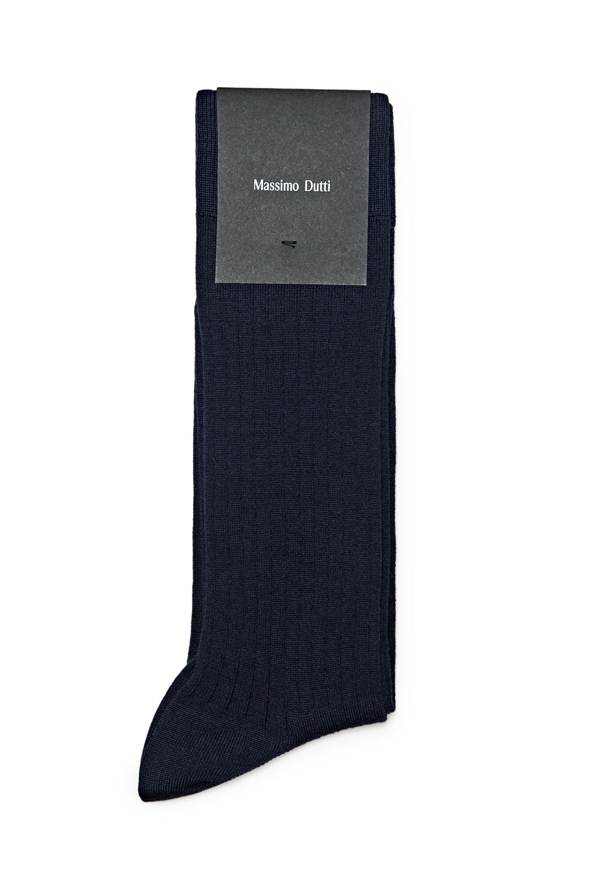 Massimo Dutti Fitilli klasik çorap görsel 5