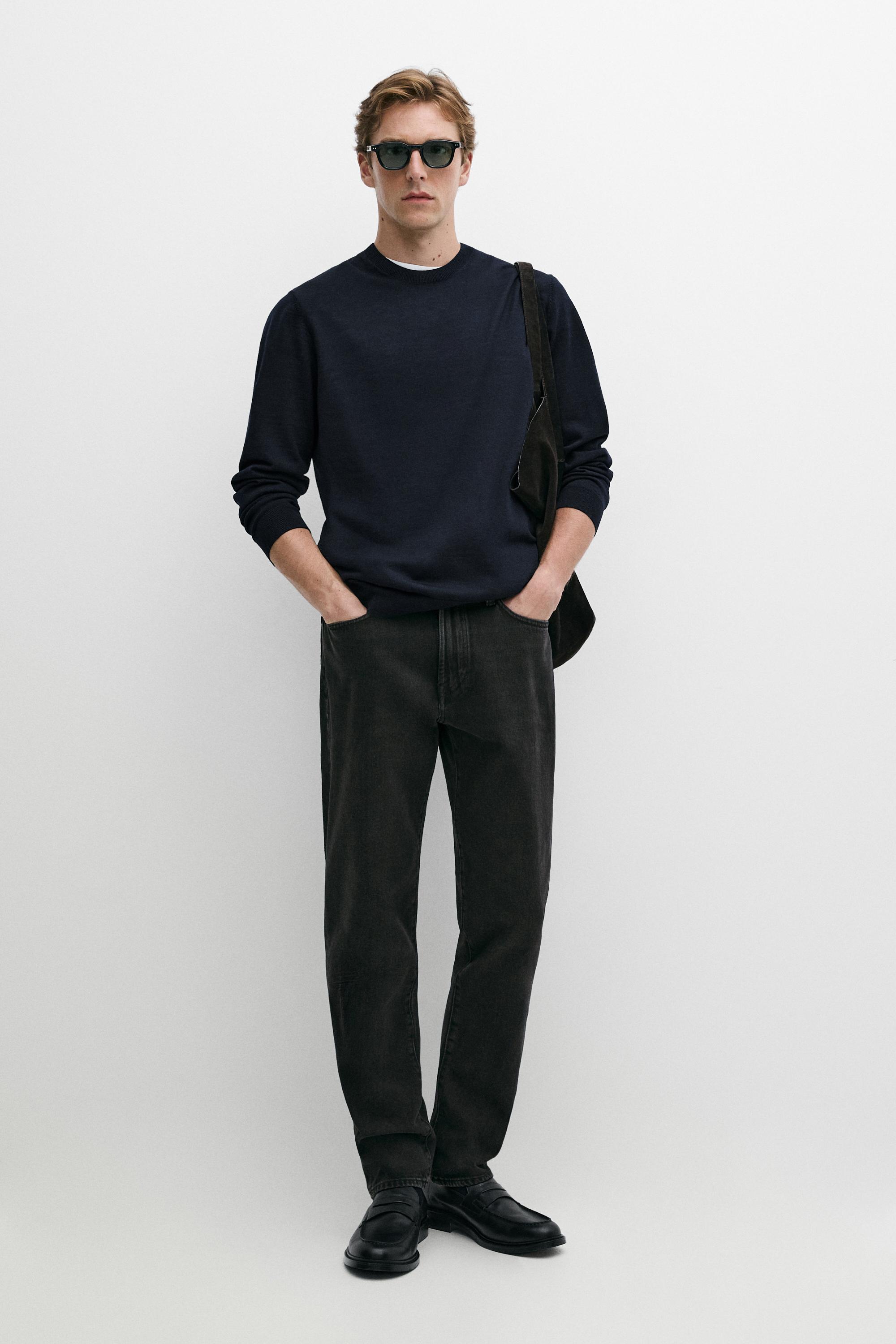 Tapered fit jeans