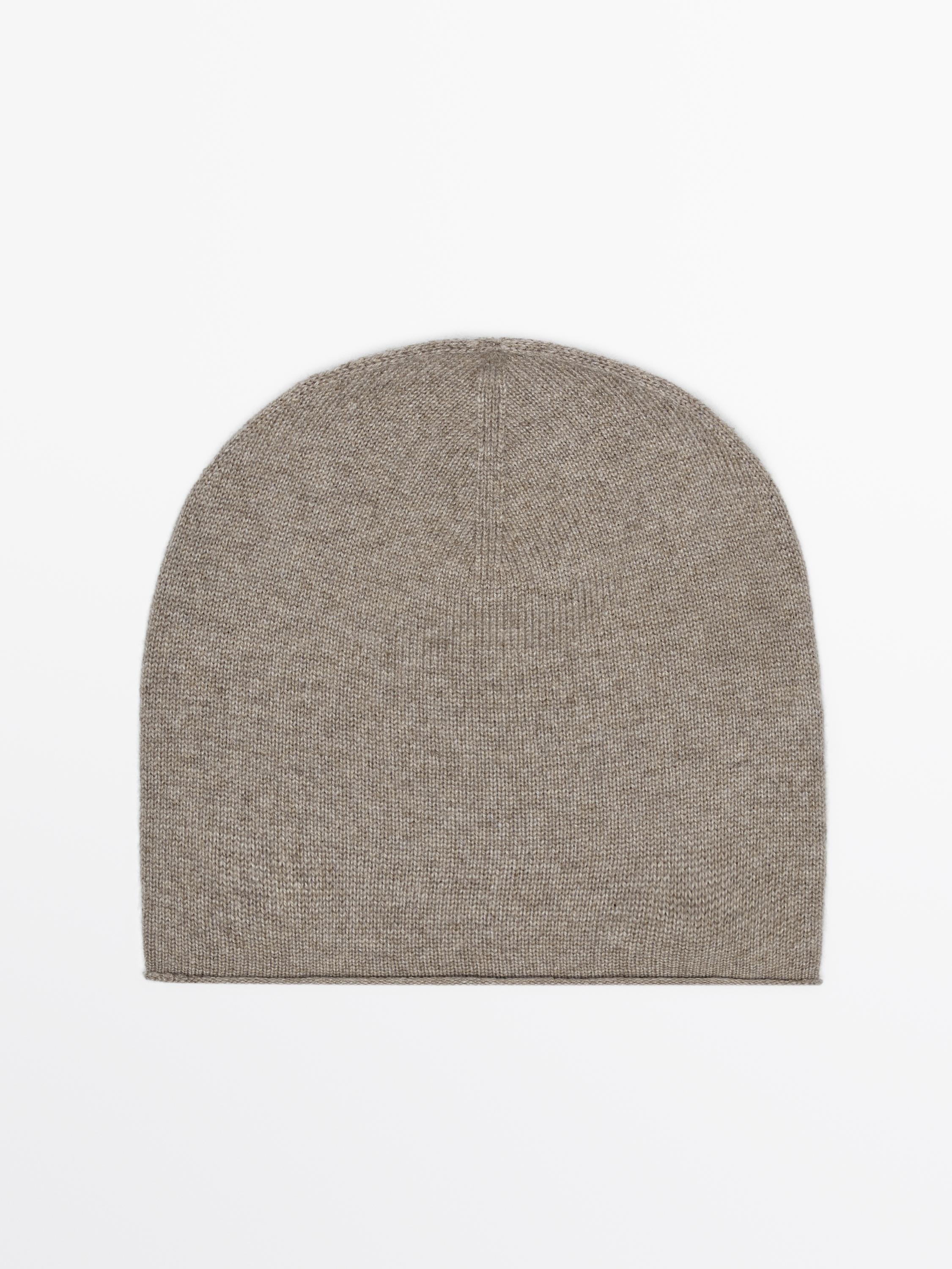 Fine cashmere beanie