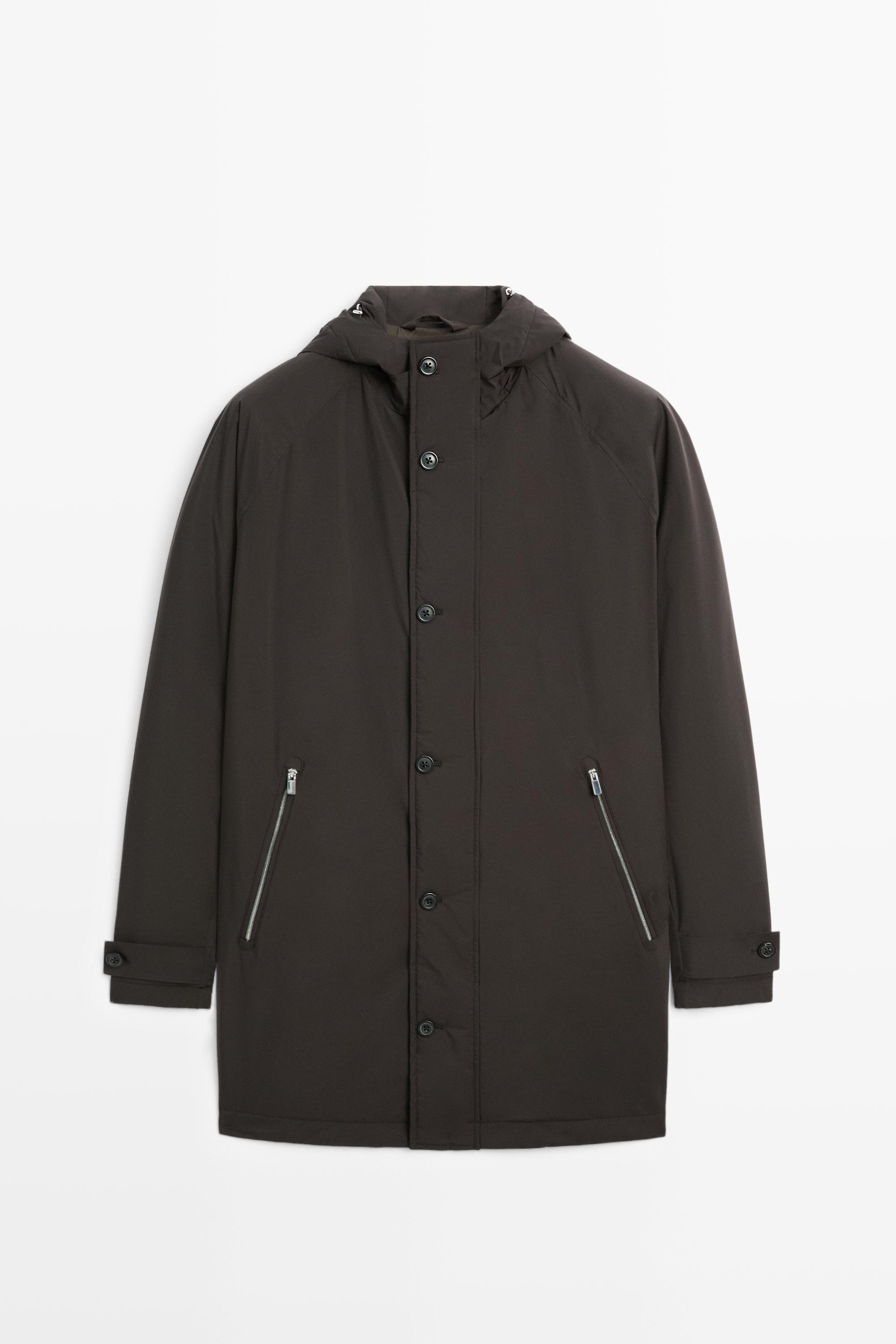 Long technical parka