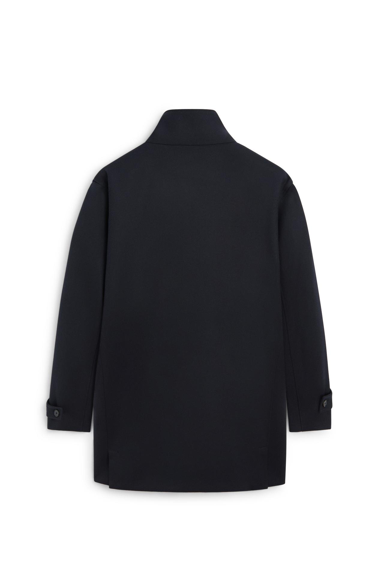 Mid-length coat with toggle detail - LIMITED EDITION — DEEP BLUE