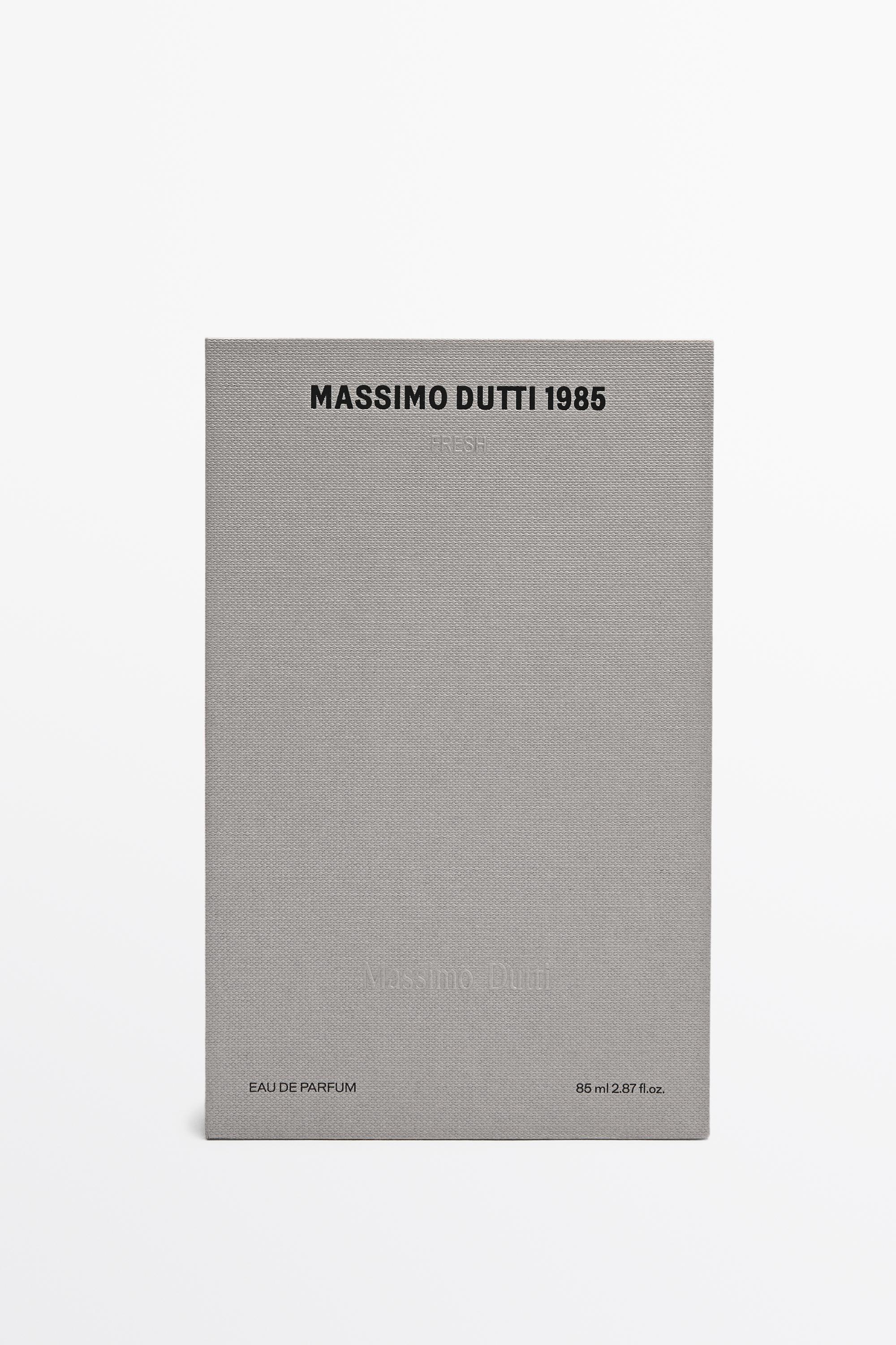 (85 ml) Massimo Dutti 1985 Fresh eau de parfum — Pearl grey