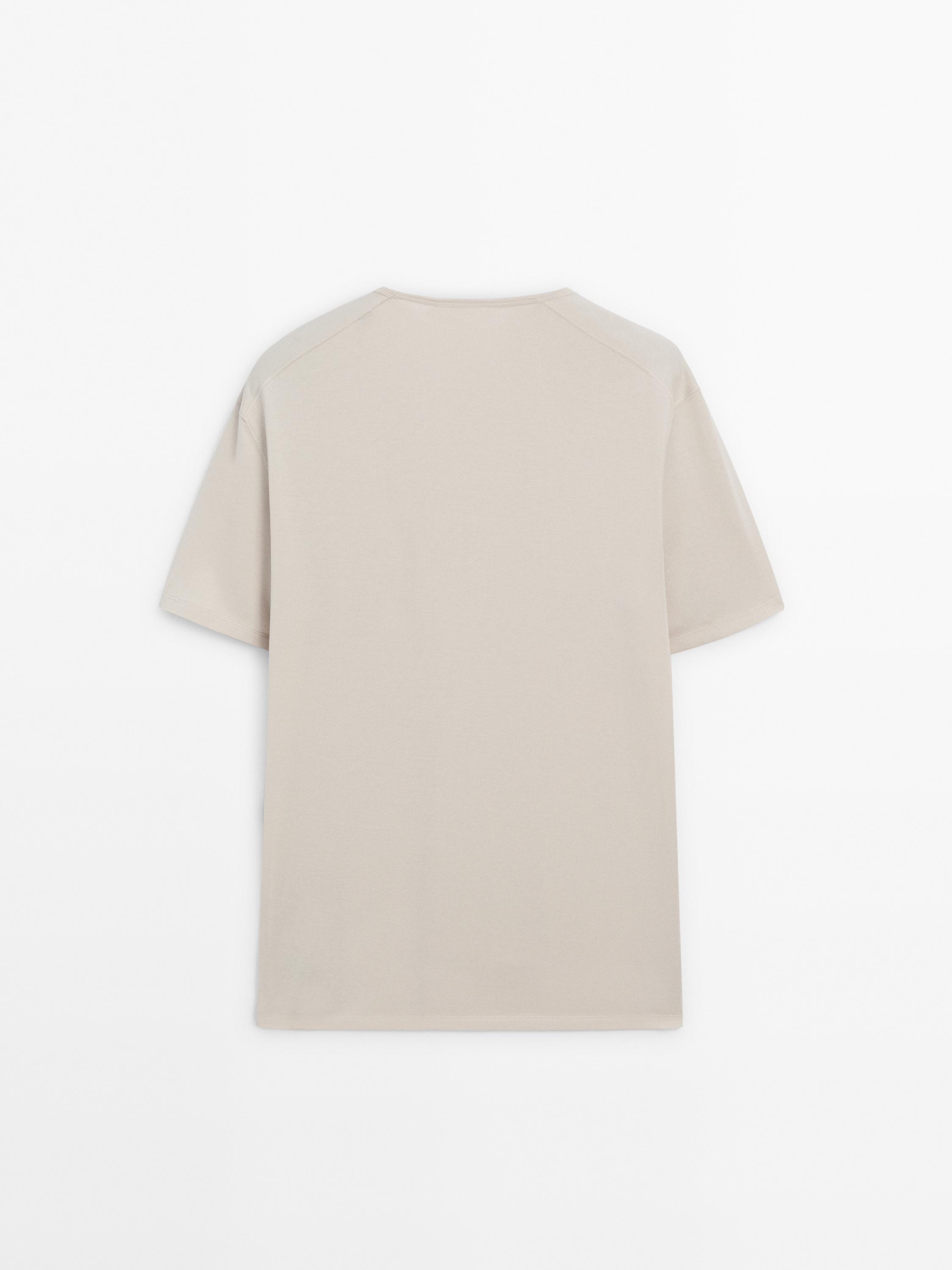 Camiseta algodón manga corta
