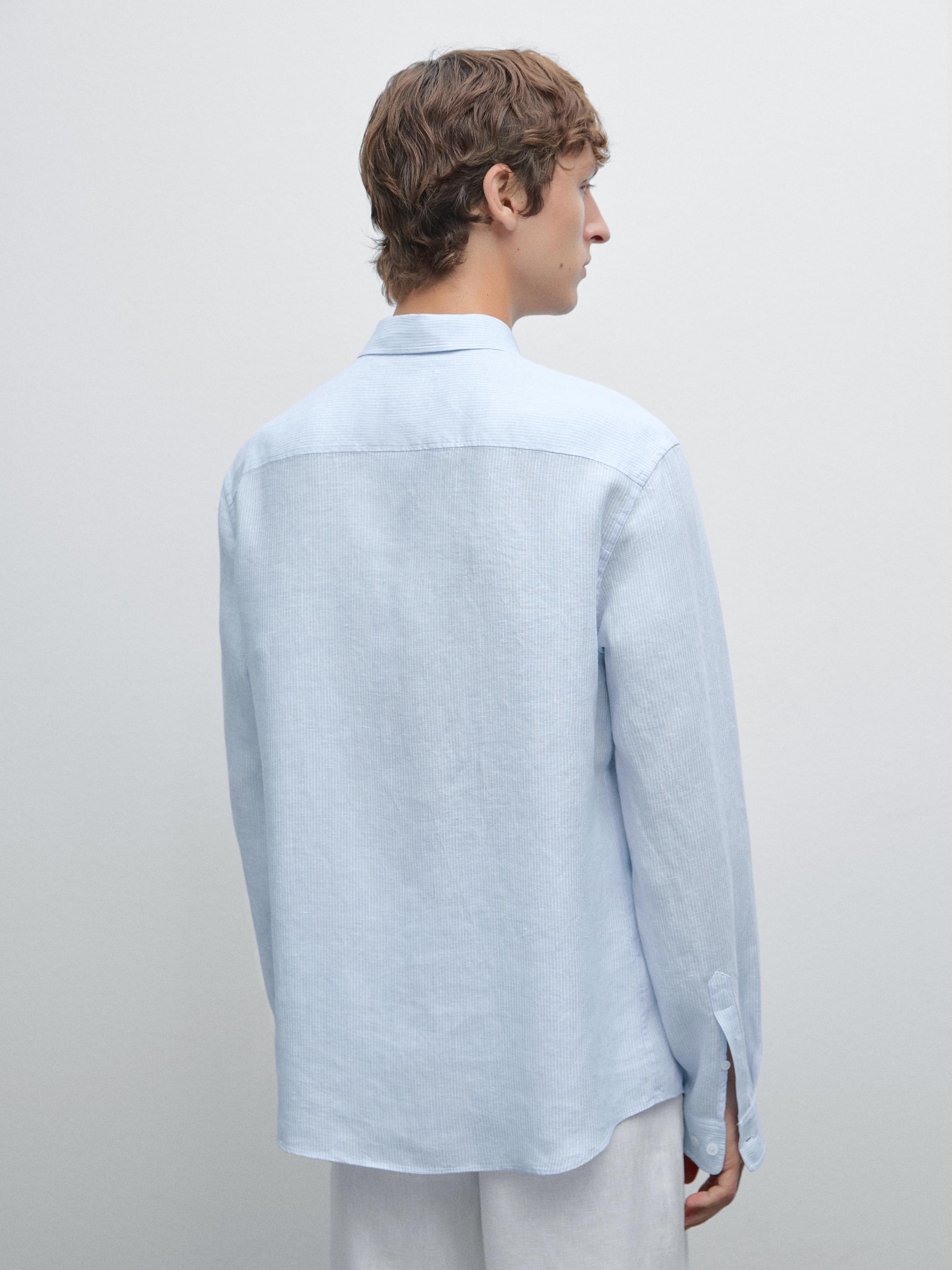 Regular fit striped shirt