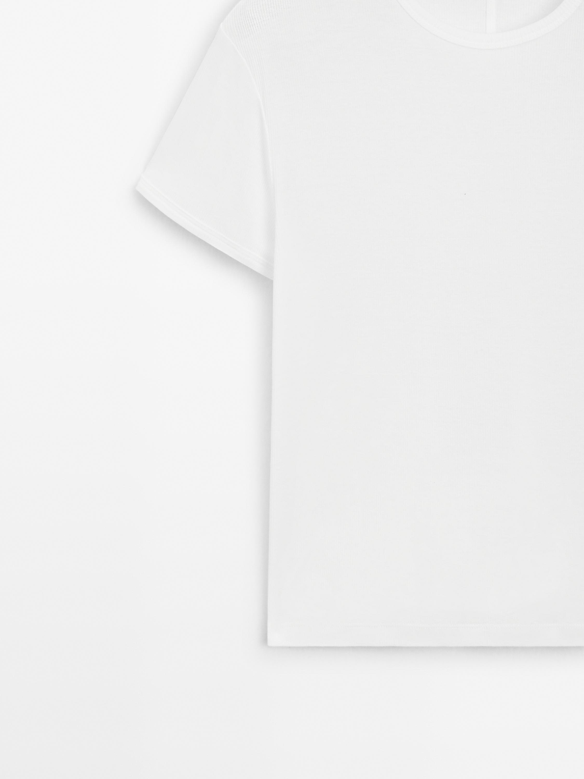 100% cotton short-sleeve T-shirt · White, Black · T-shirts