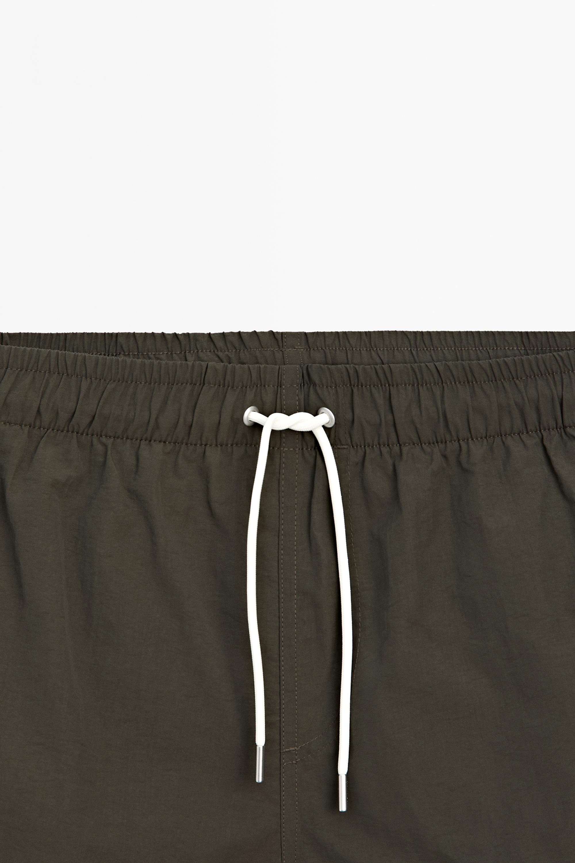 Plain swim trunks — KHAKI