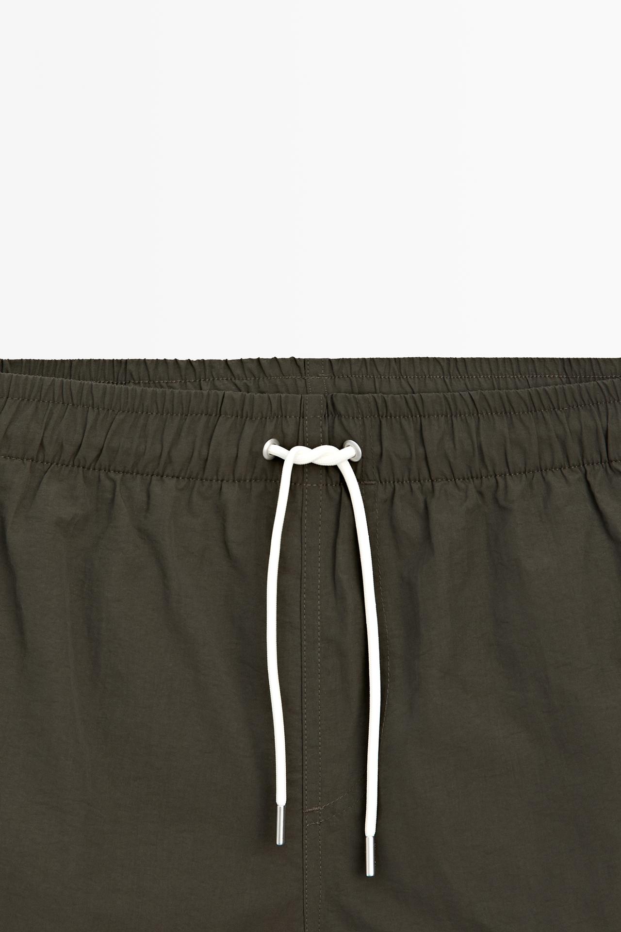 Plain swim trunks — KHAKI