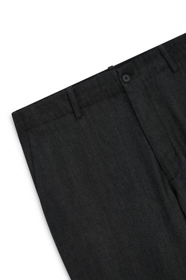 Cotton blend denim-effect pants - LIMITED EDITION — BLACK 9