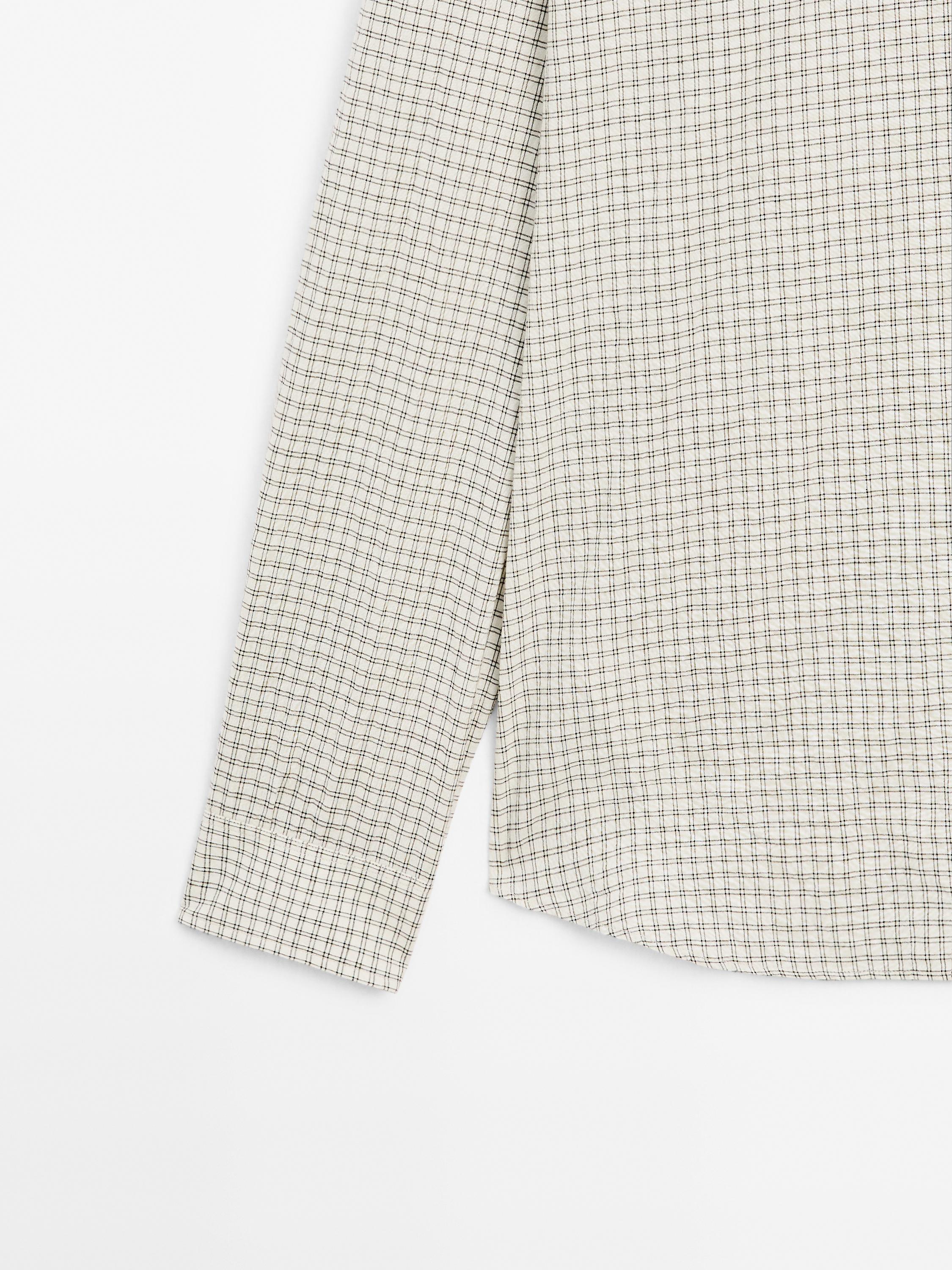 Regular fit check shirt