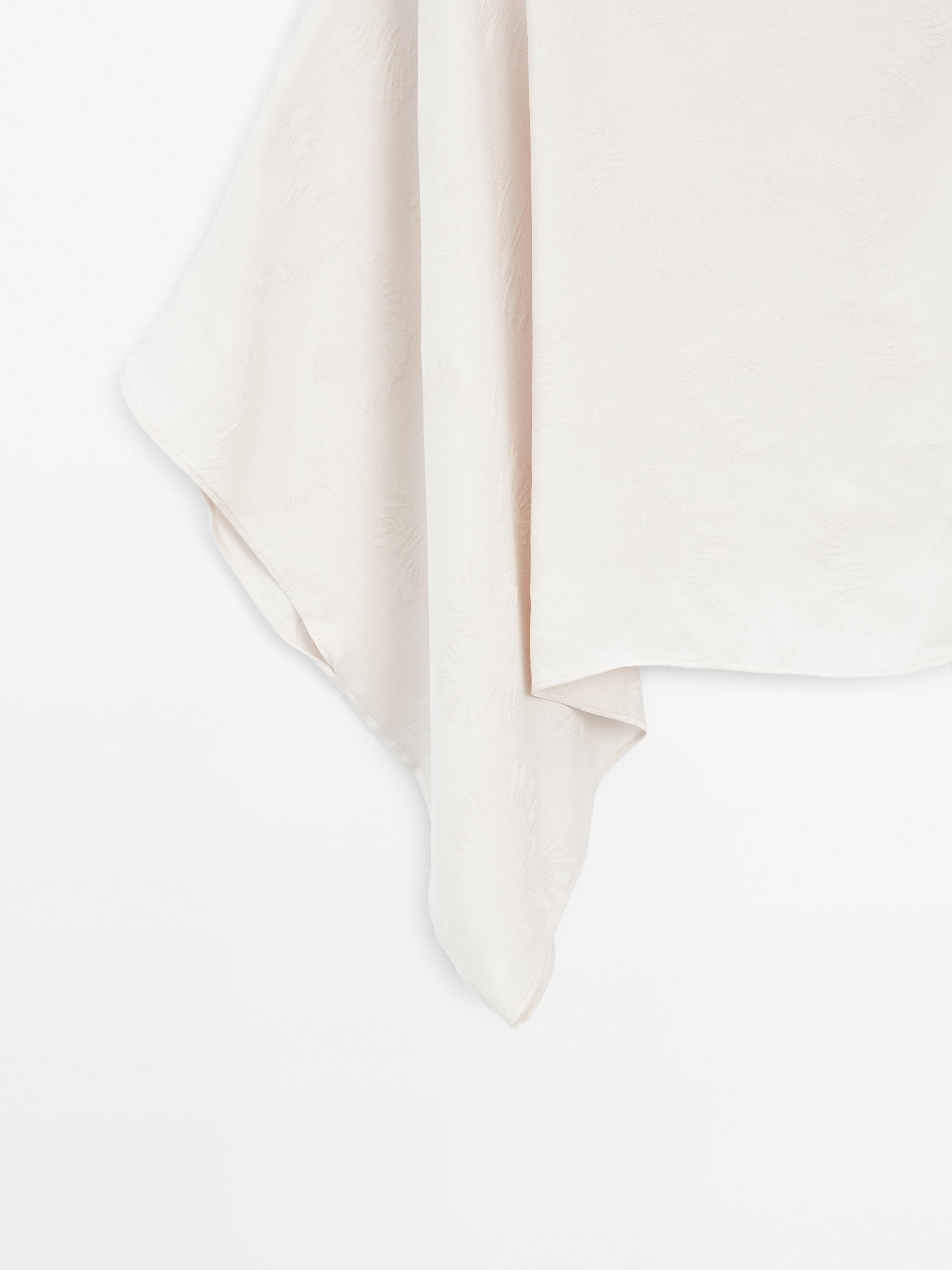 Top fluide manche cape