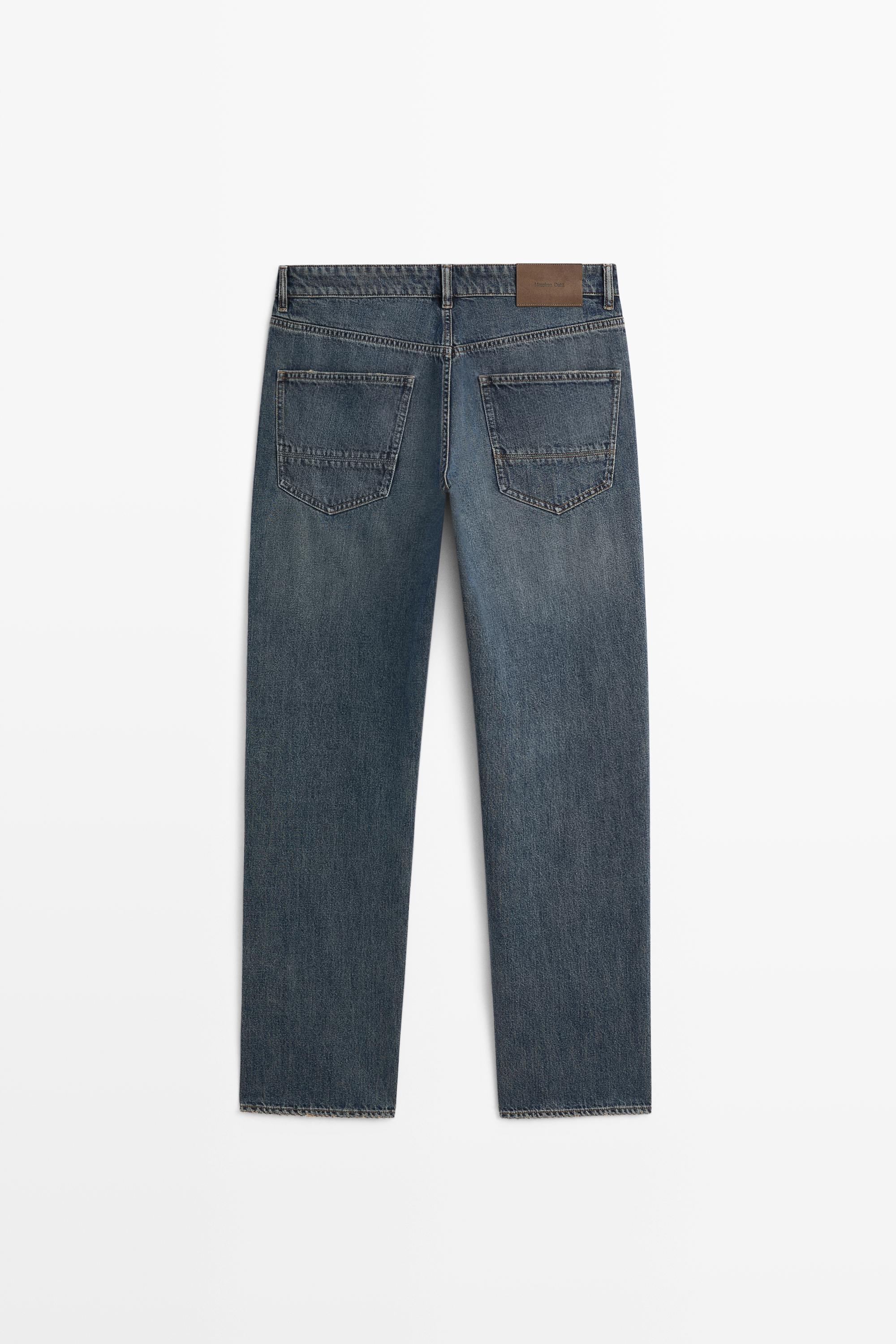 Tapered fit jeans — BLUE
