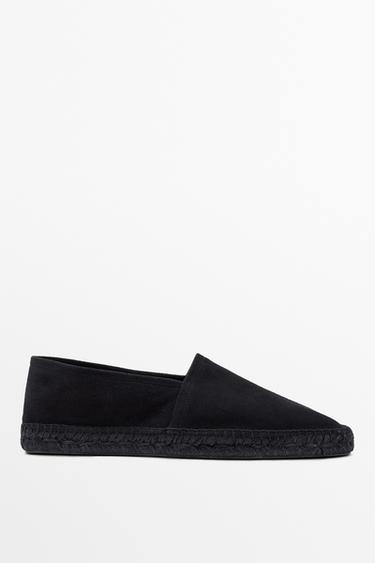 Leather espadrilles — Dark blue 2