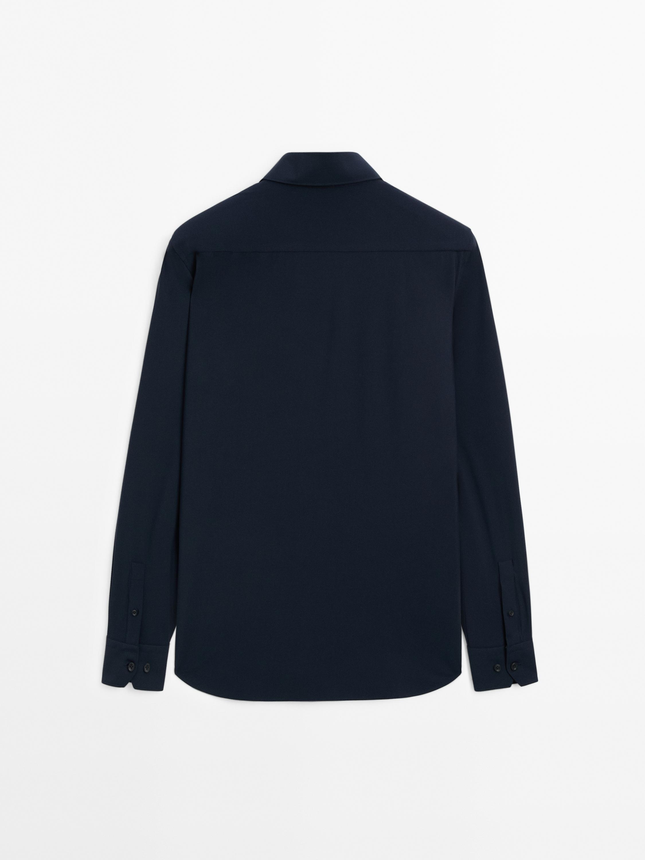 Slim fit non-iron shirt