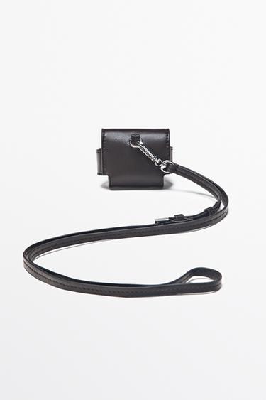 Nappa leather AirPods case — BROWN 2