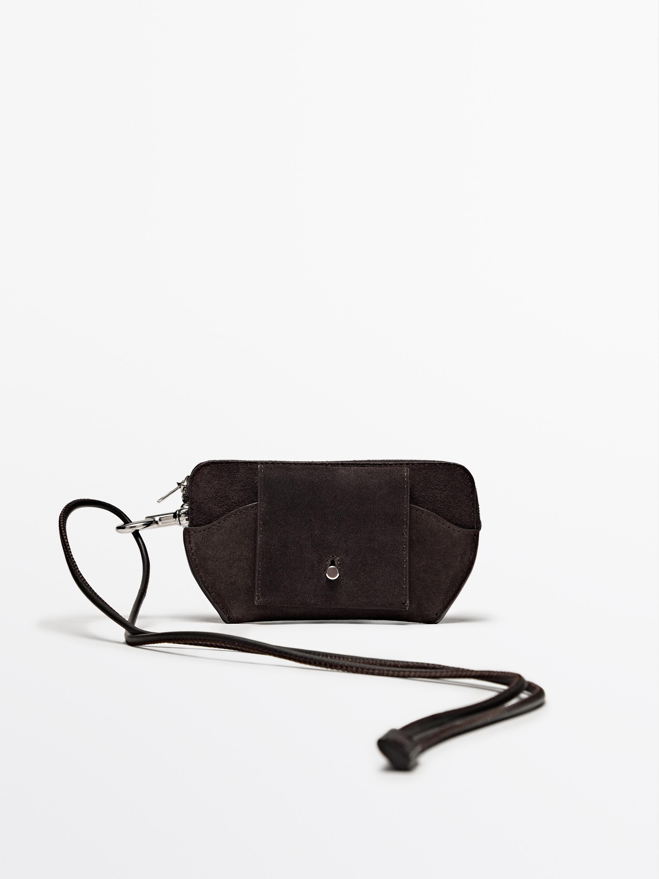 Funda de gafas monedero bandolera serraje