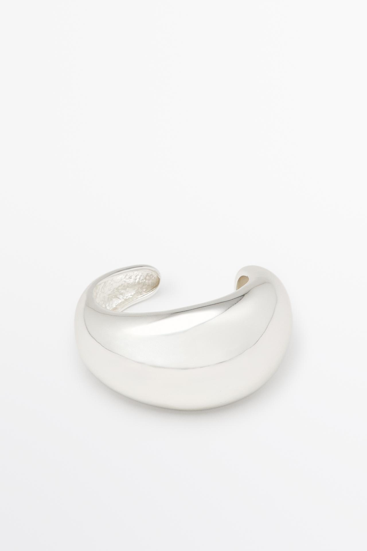 Rounded Volume Bracelet — SILVER