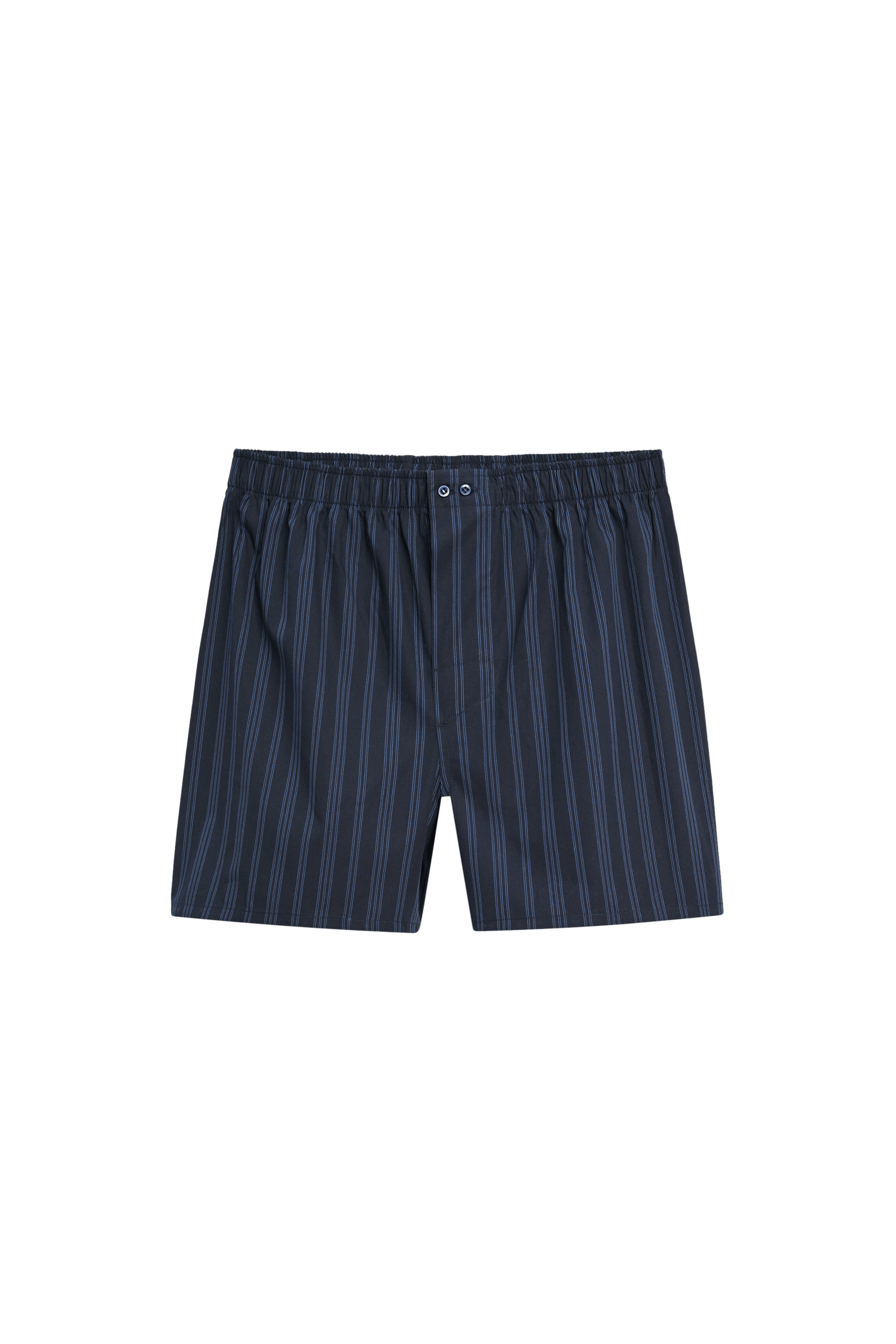 Massimo Dutti Çizgili %100 pamuklu boxer görsel 5