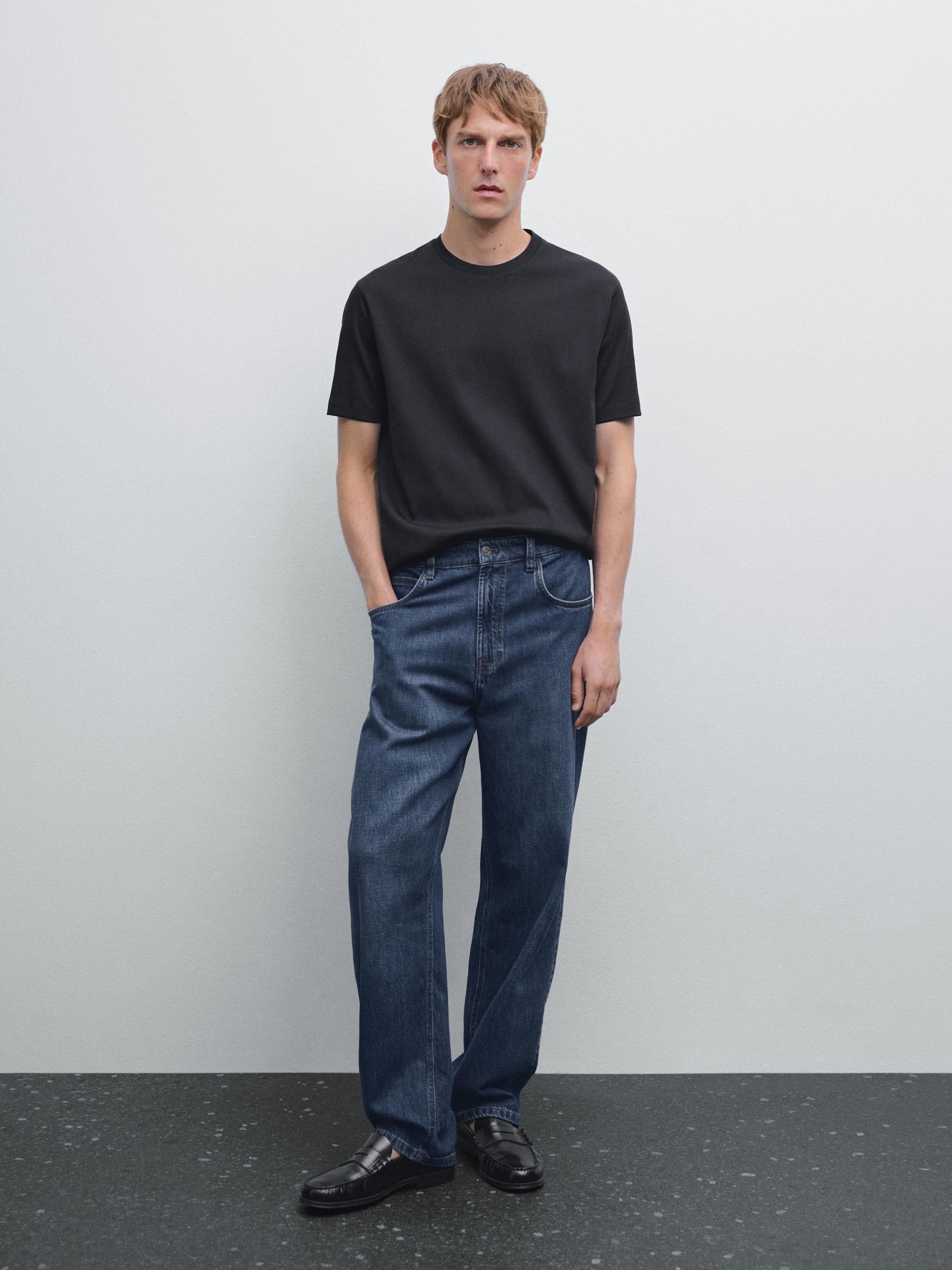 100% mercerised cotton T-shirt