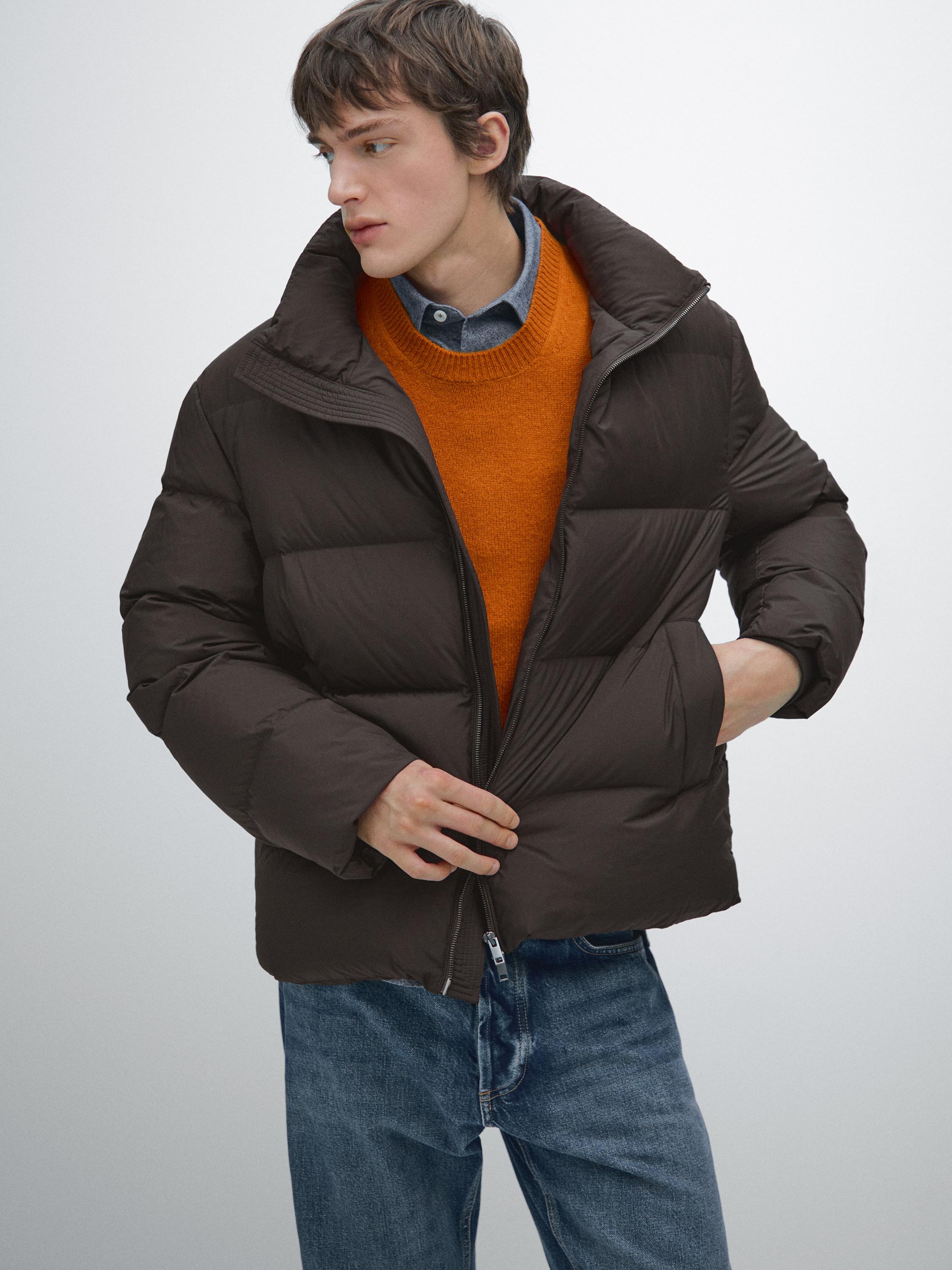 Water-repellent quilted jacket