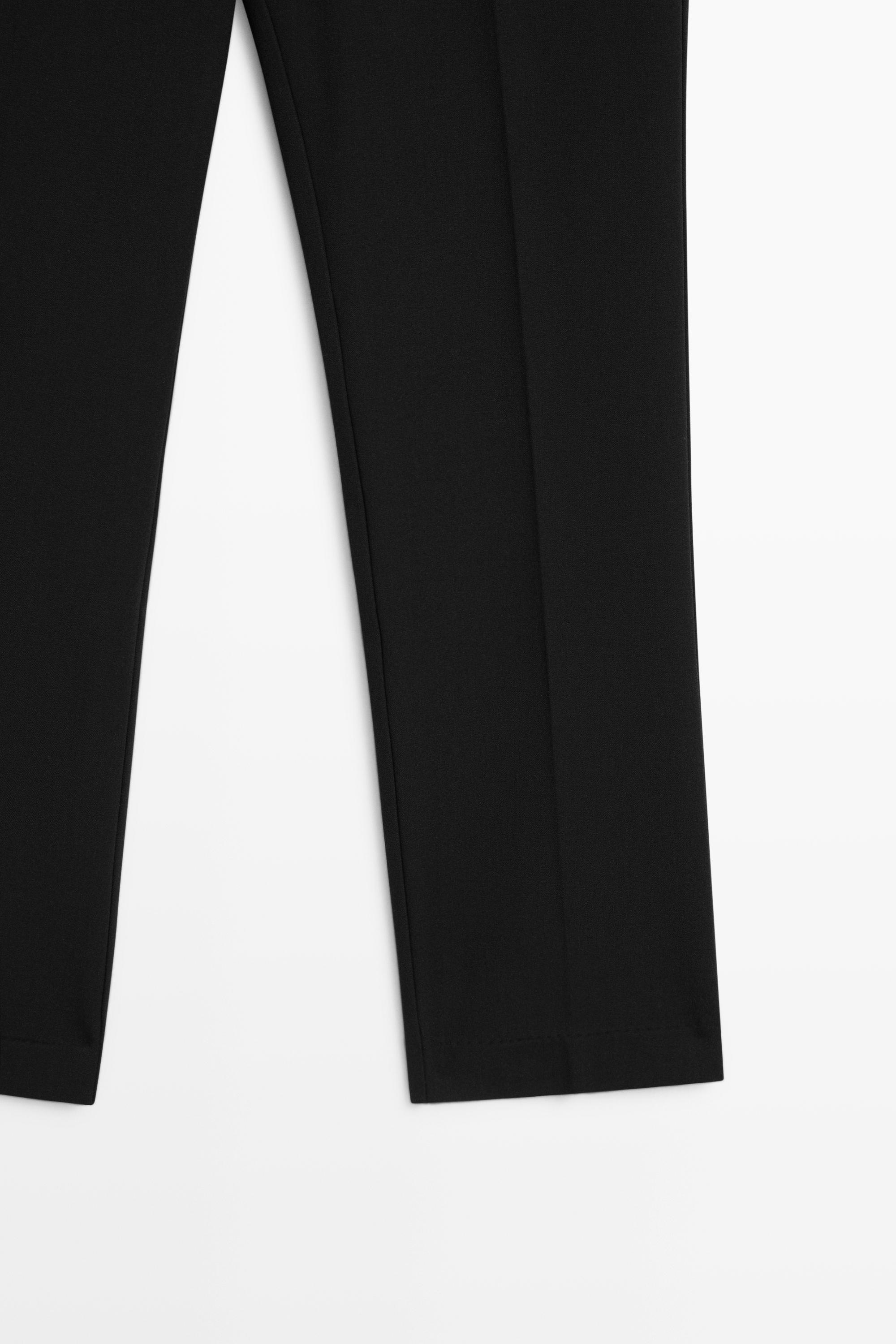 Stretch technical pants — BLACK