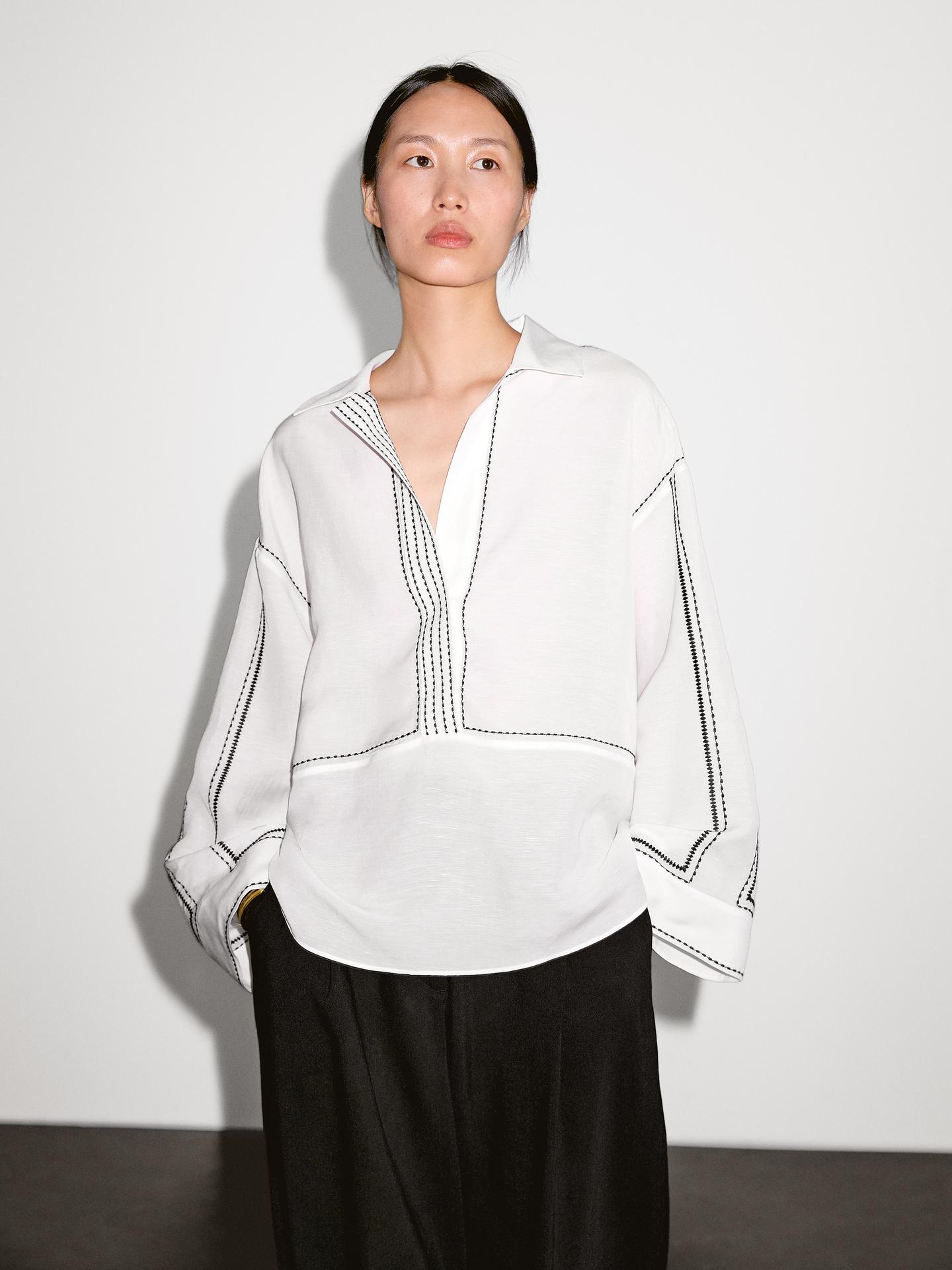 Eudora Shirt White