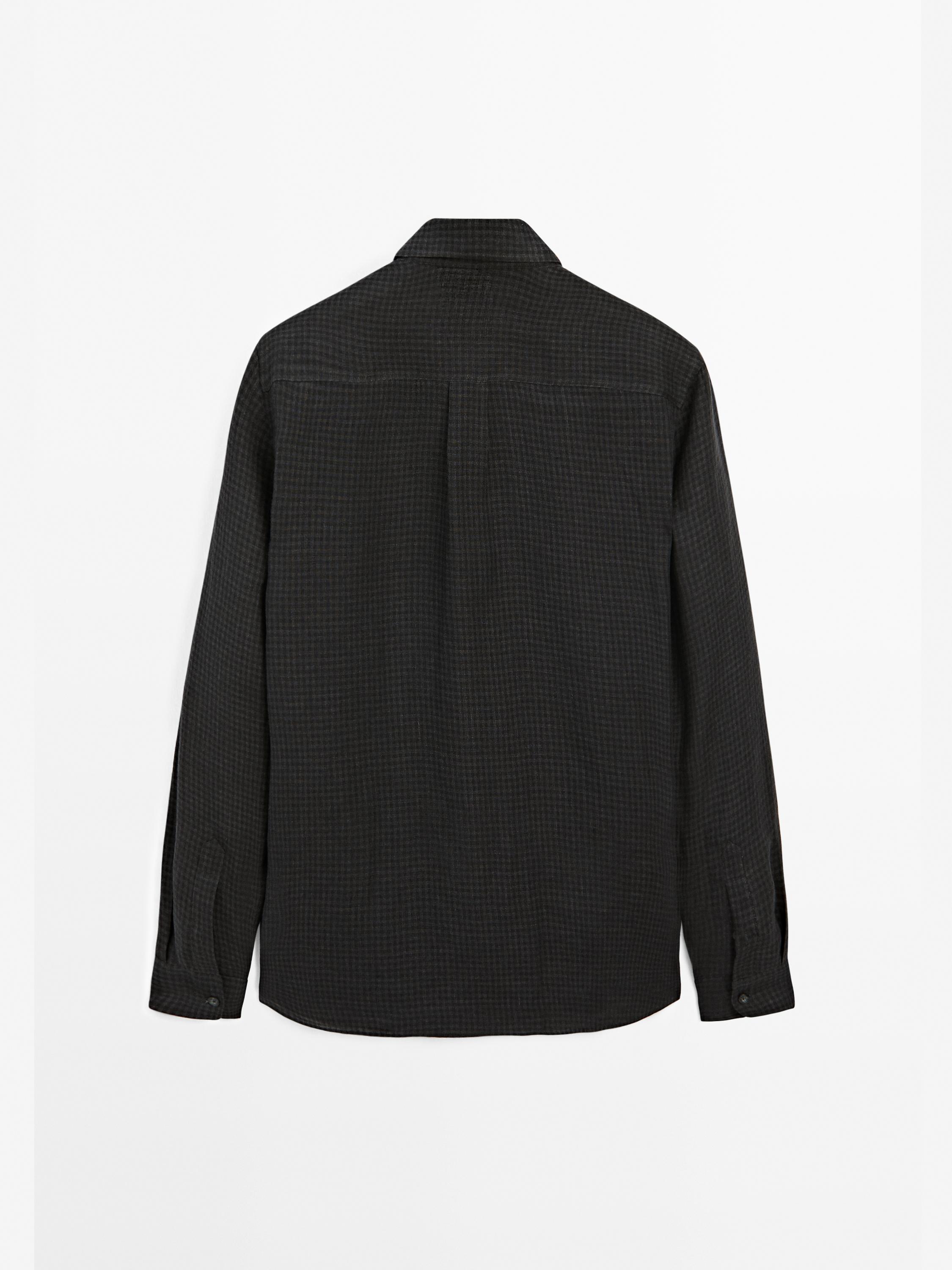 Regular fit gingham shirt