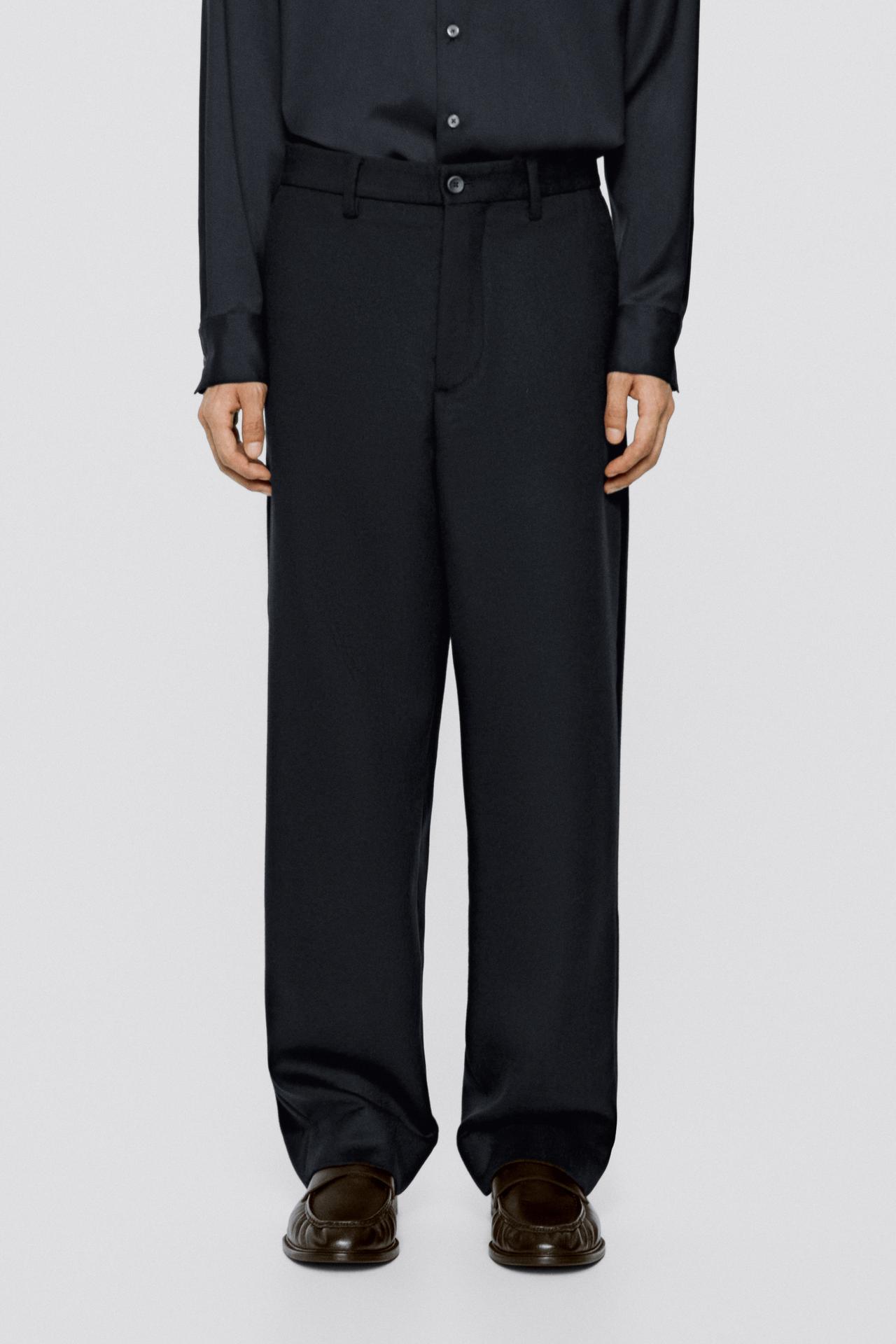 Wool co-ord pants - LIMITED EDITION — Dark Blue