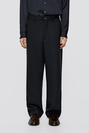 Wool co-ord pants - LIMITED EDITION — Dark Blue 2