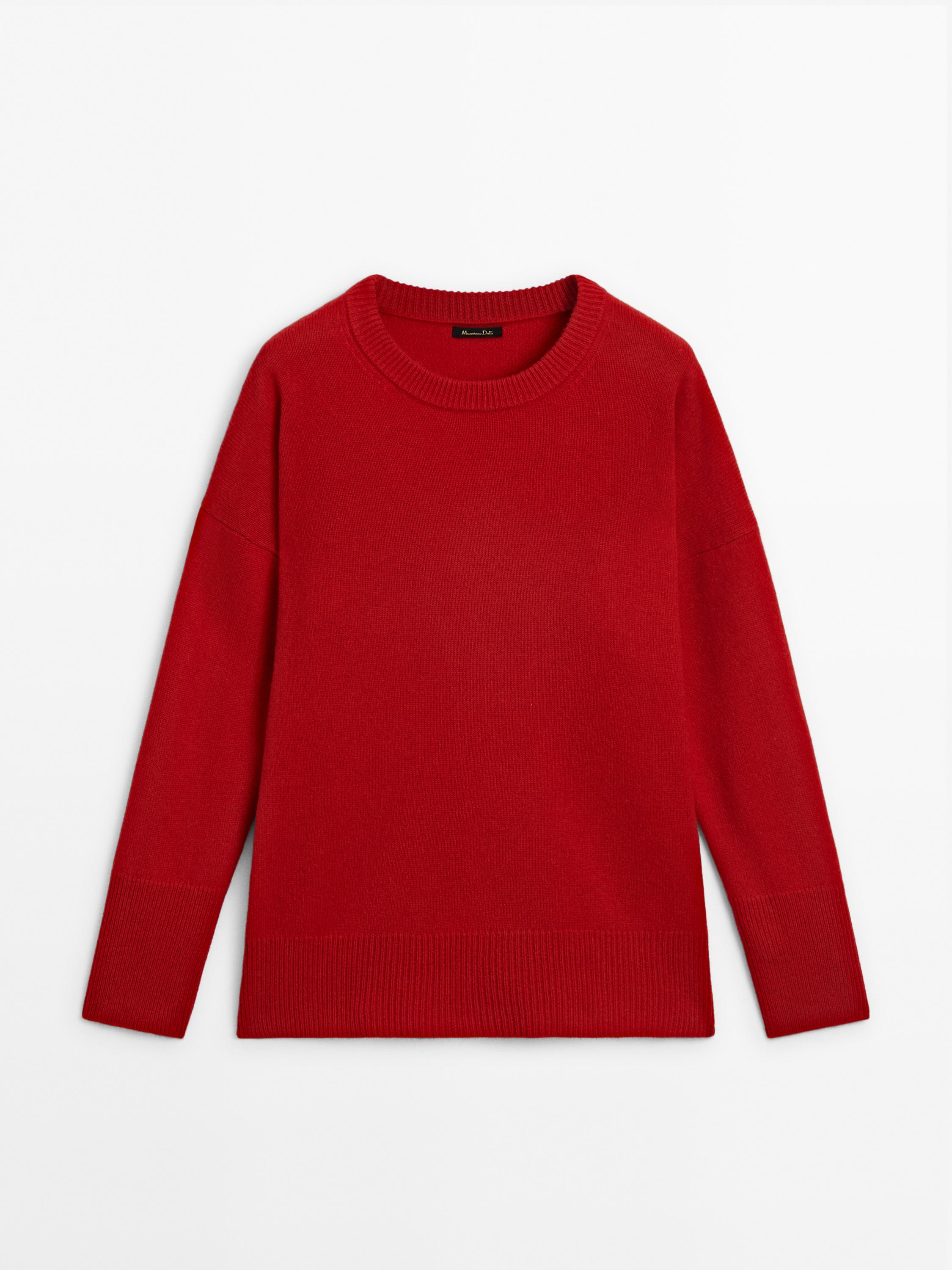 Jersey punto 100% cashmere oversize