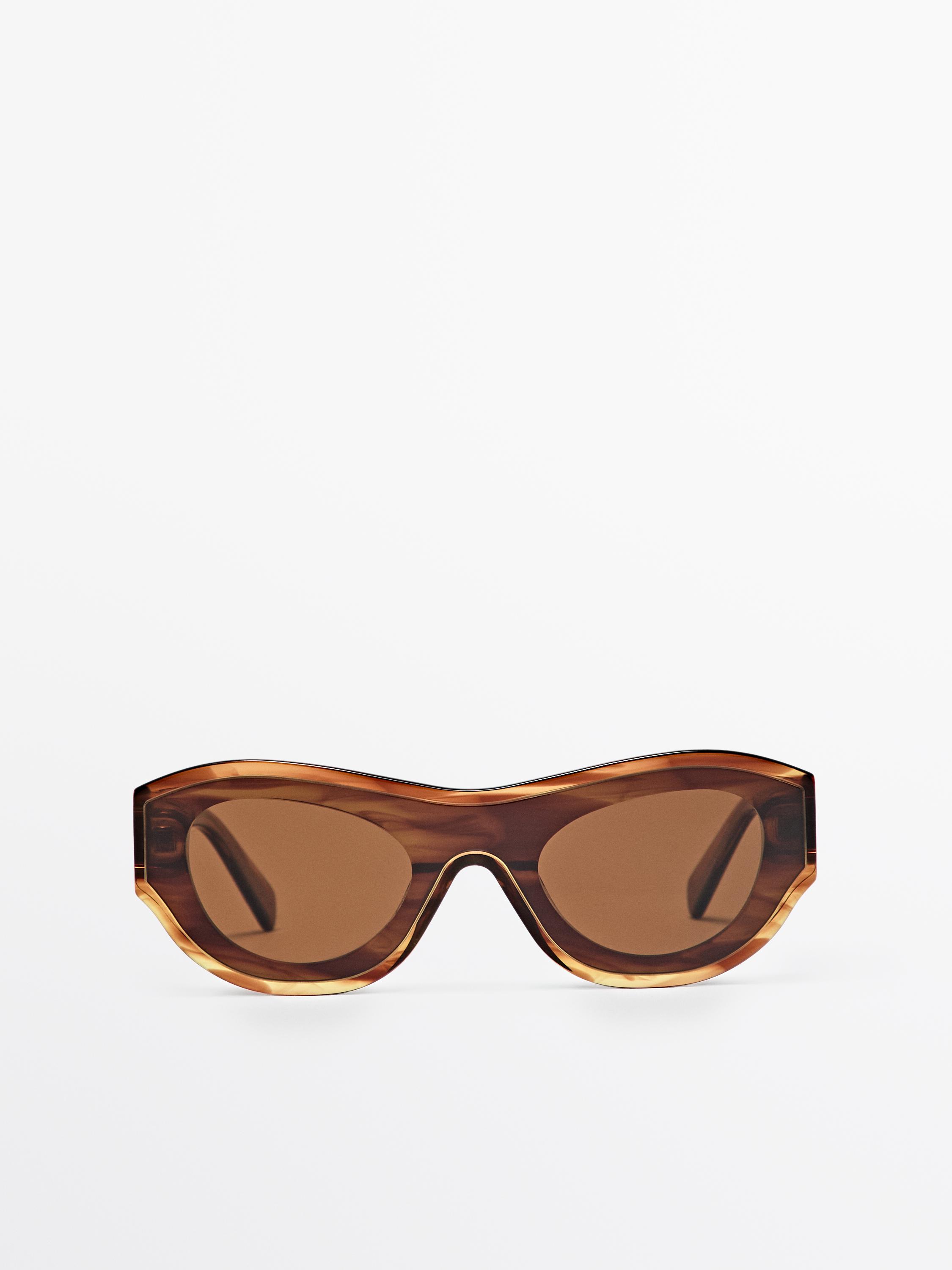 Lunettes de soleil effet double