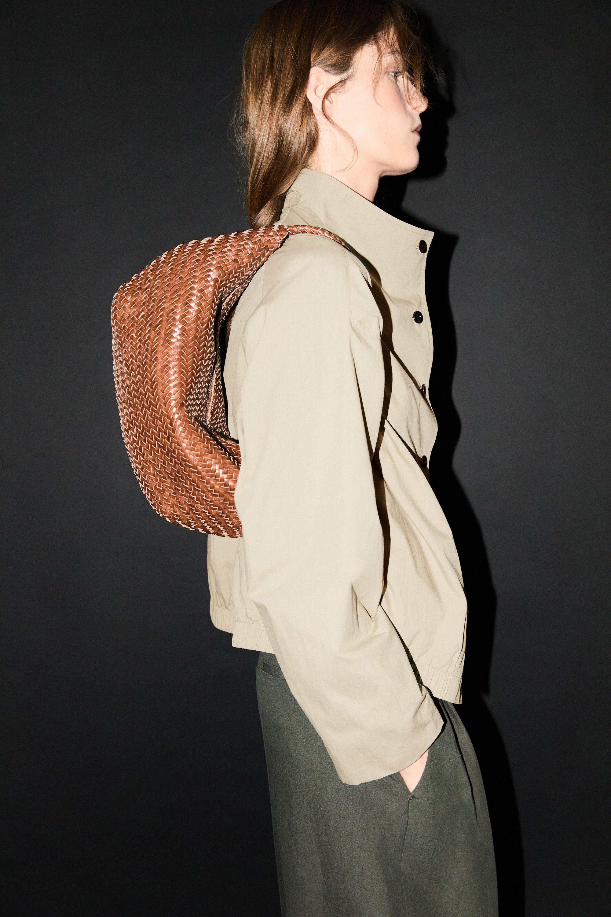 Giacca bomber collo a camino