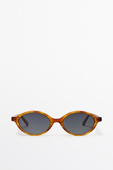 Oval sunglasses — Caramel 1