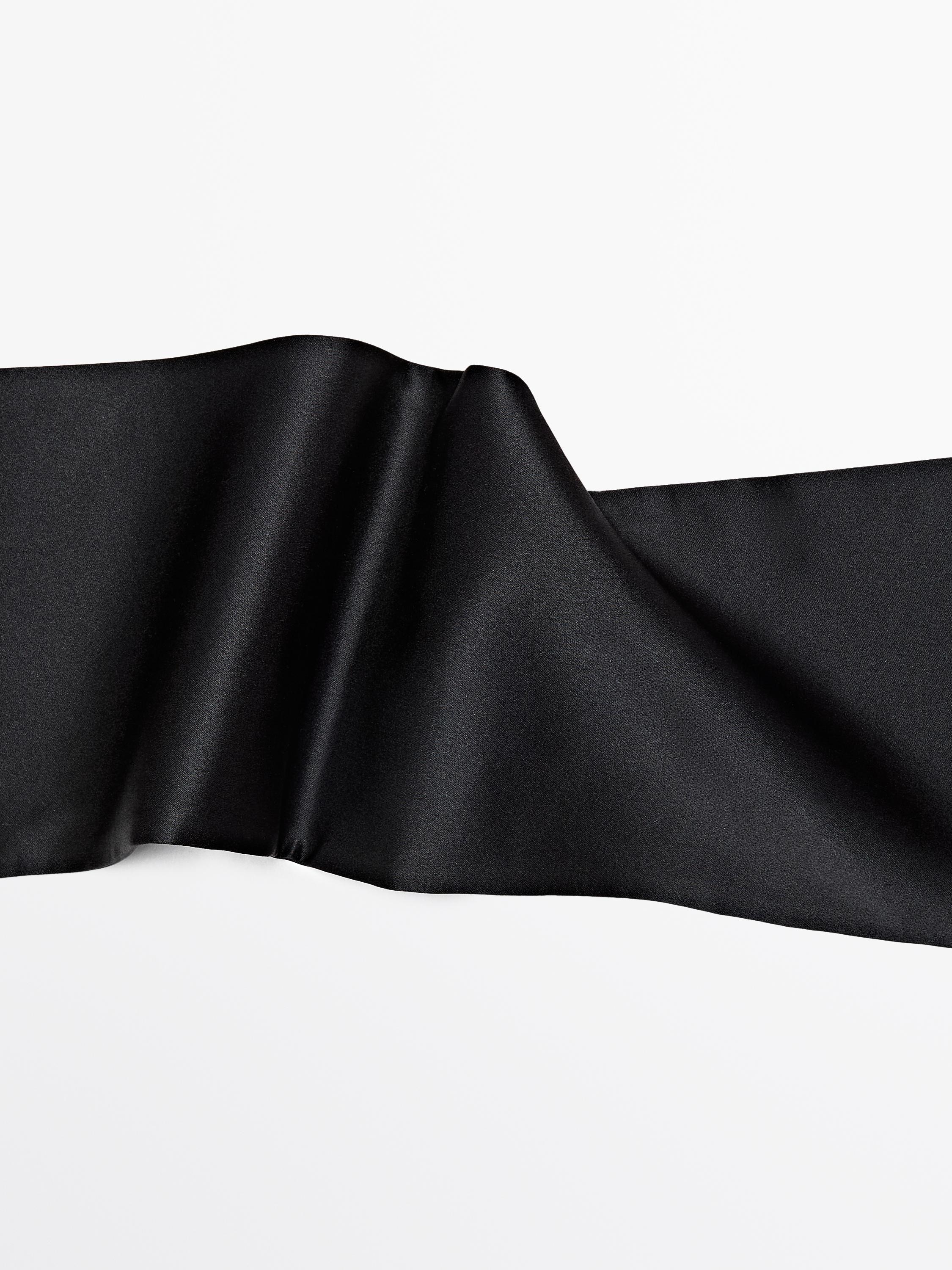 Ceinture bandeau 100&nbsp;% soie
