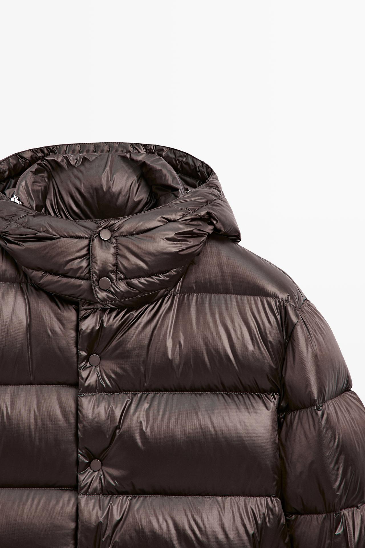 Shiny down jacket — PURPLE