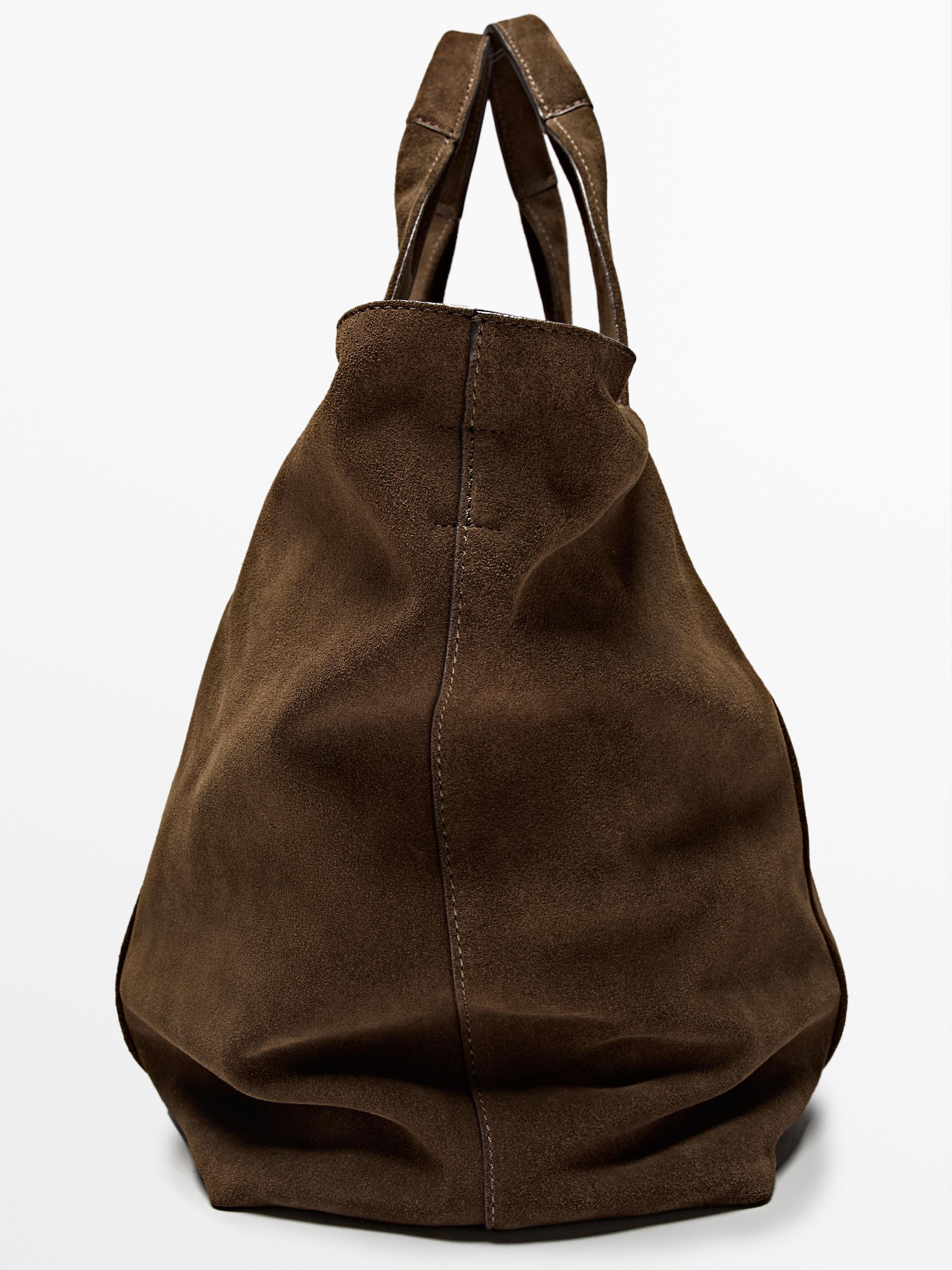 Shopper aus Rauleder