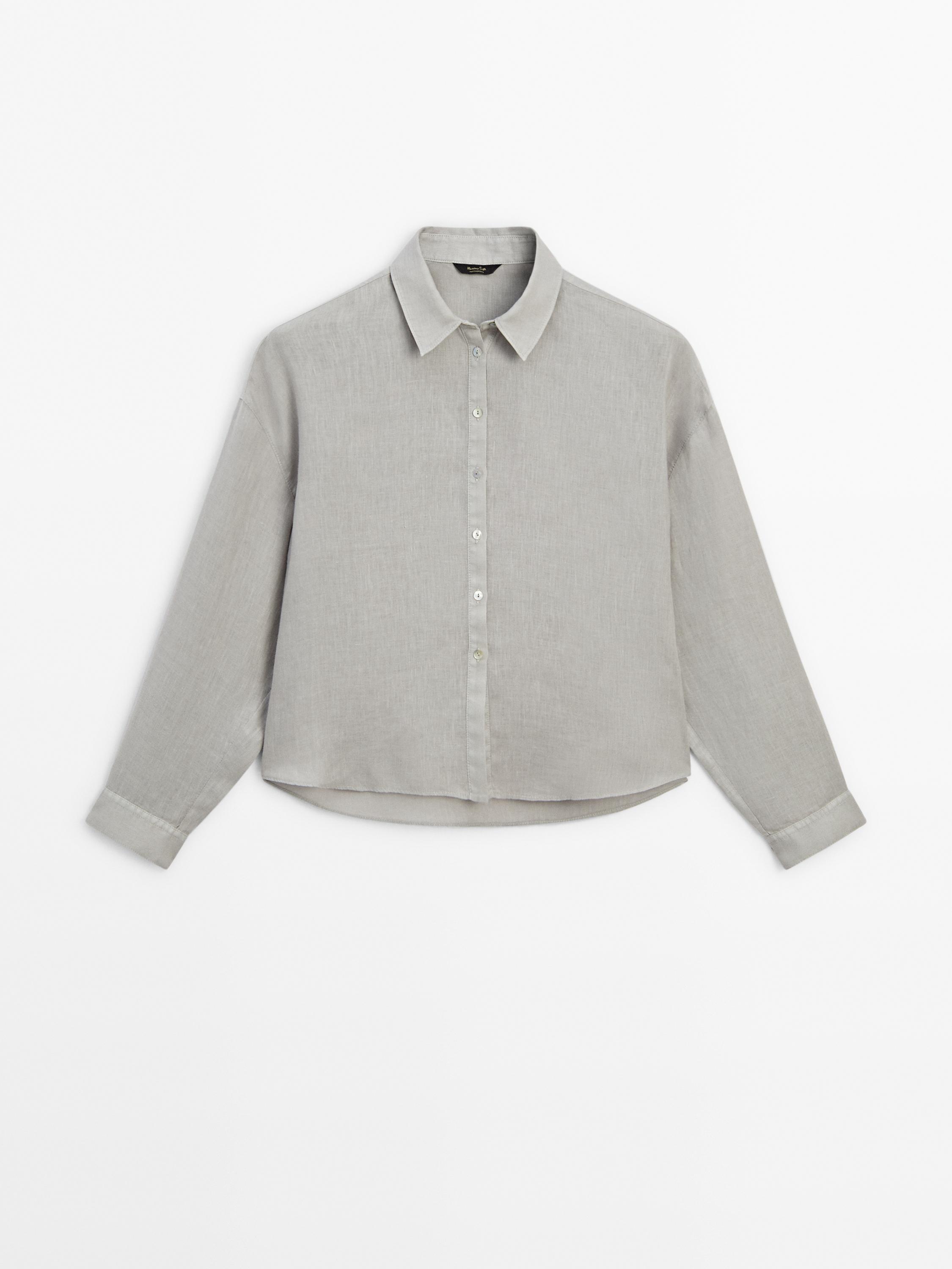 Camisa 100% lino