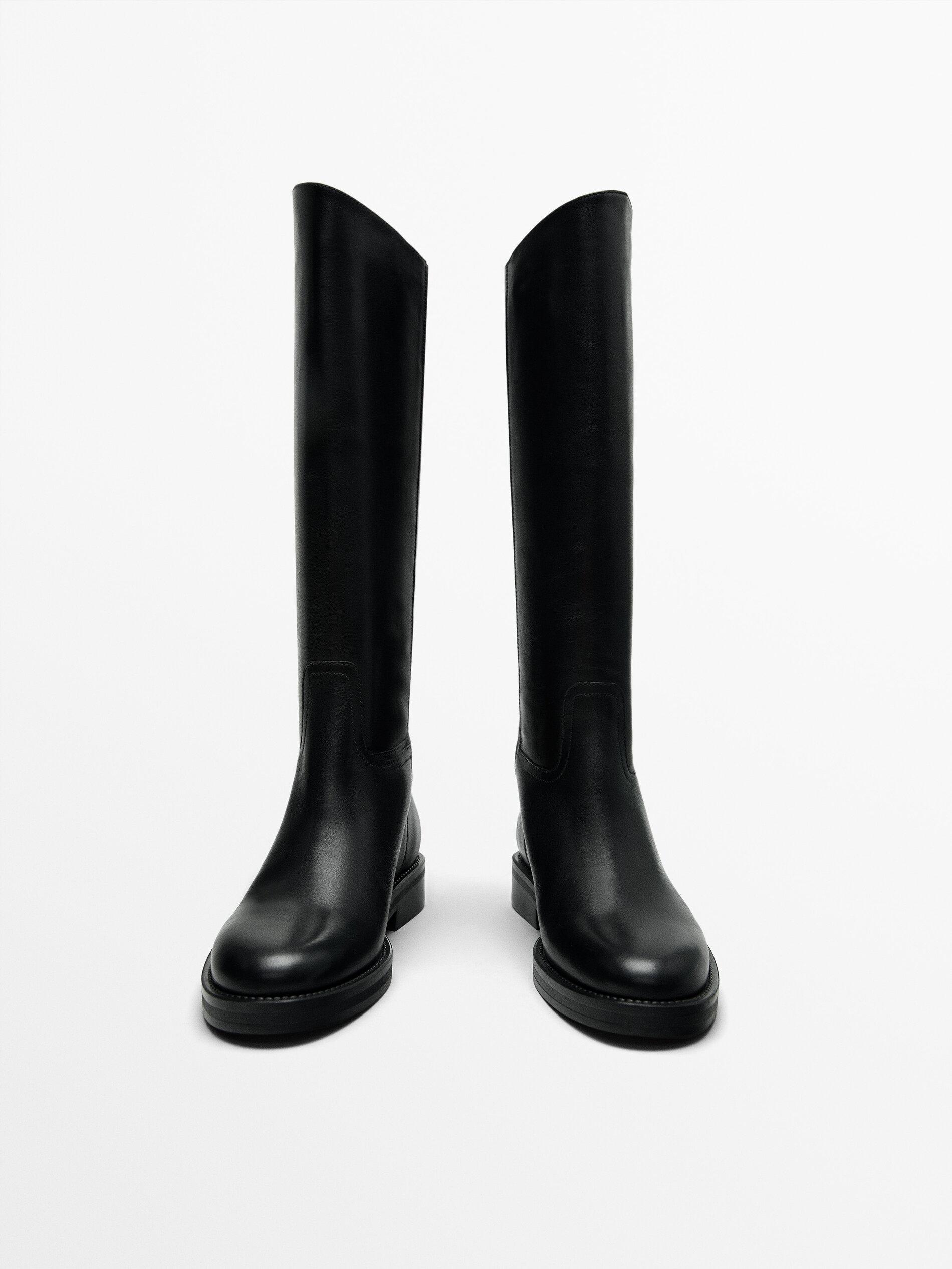 Kozačky v jezdeckém stylu