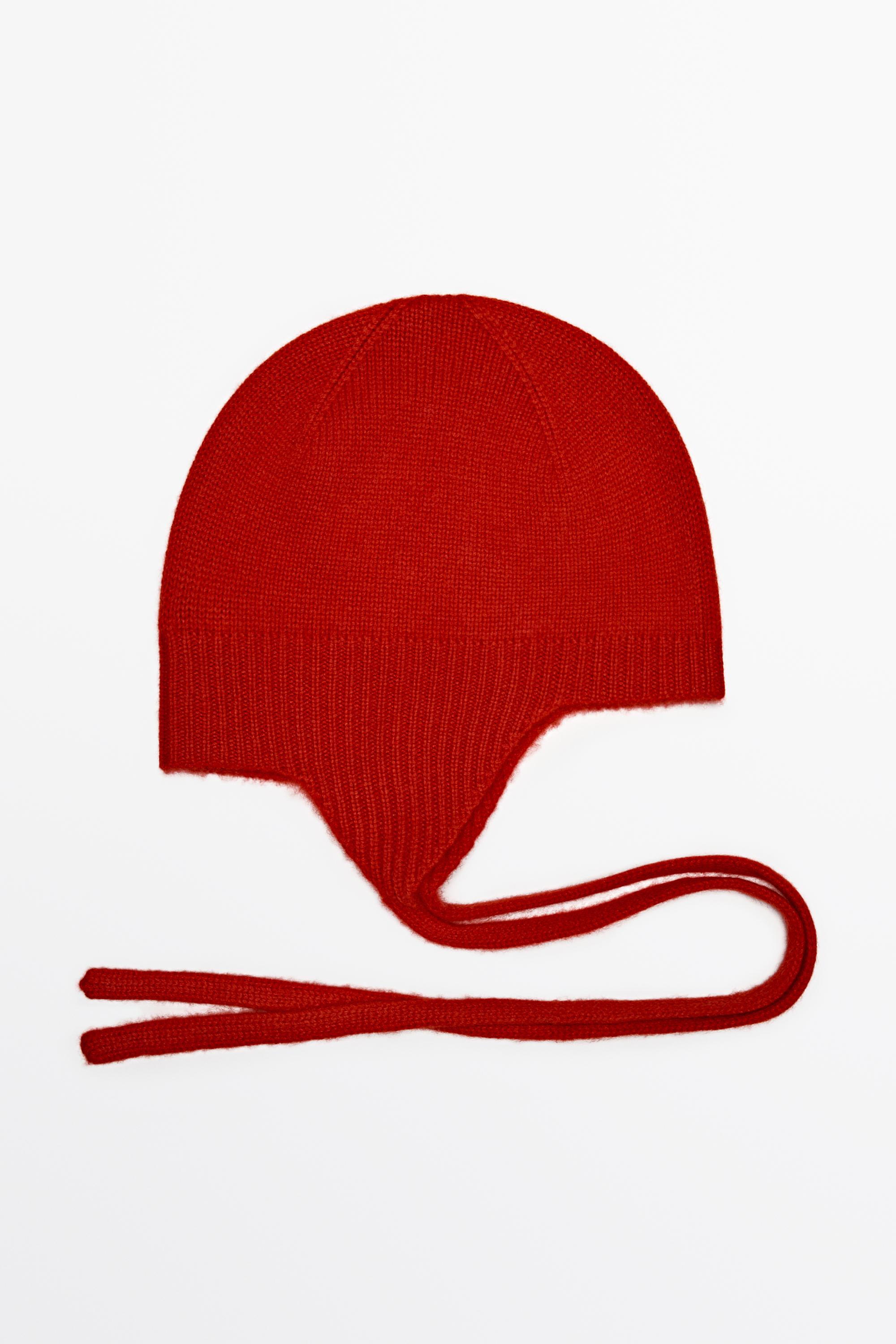 Bonnet 100 % cachemire à nouer