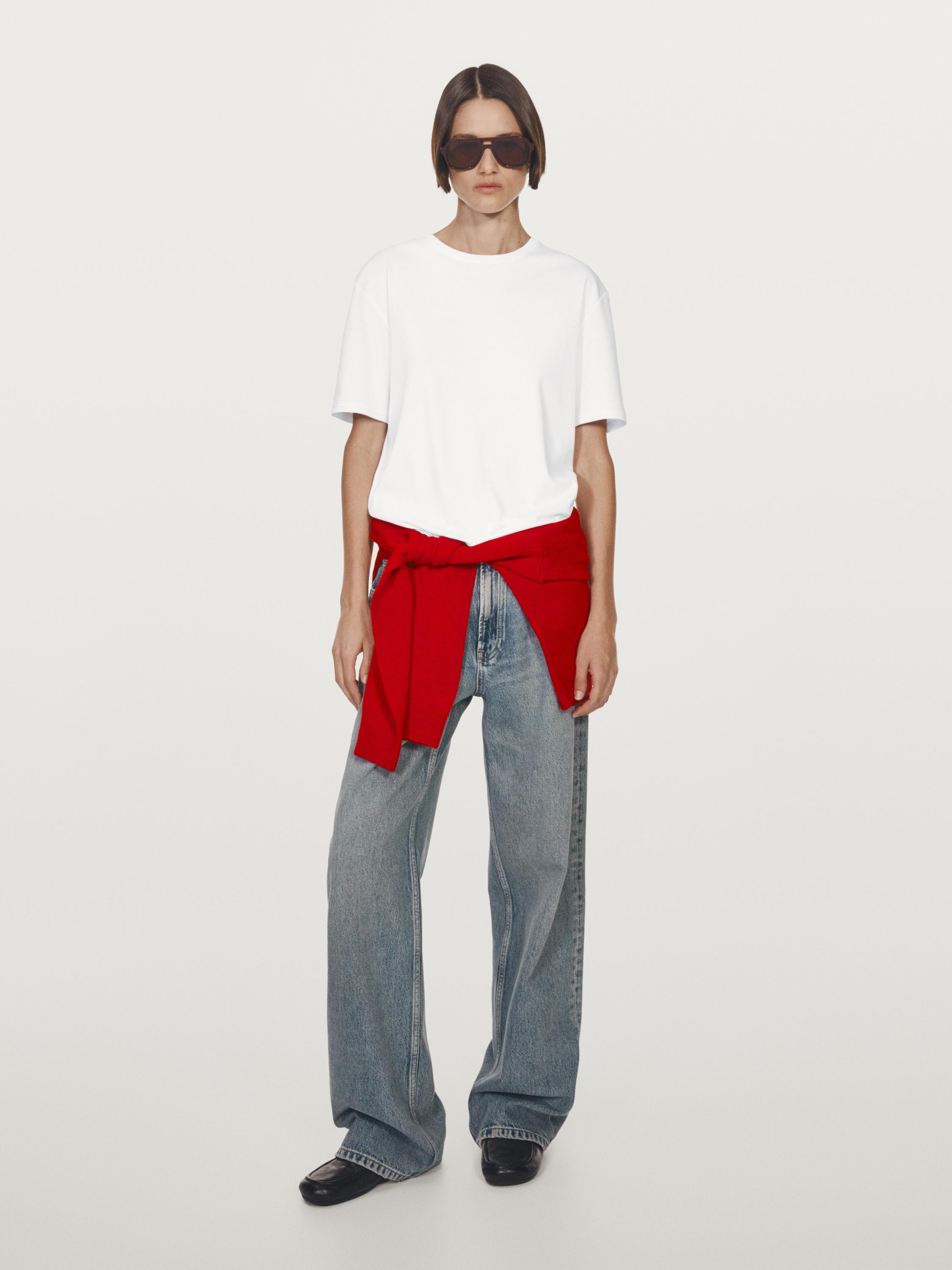 T-shirt manches courtes couture dos