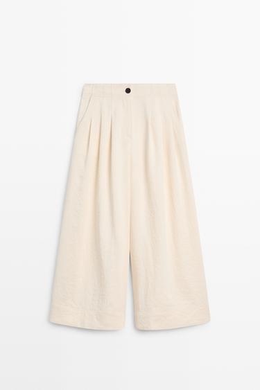 Wide-leg cropped pants — CREAM 2