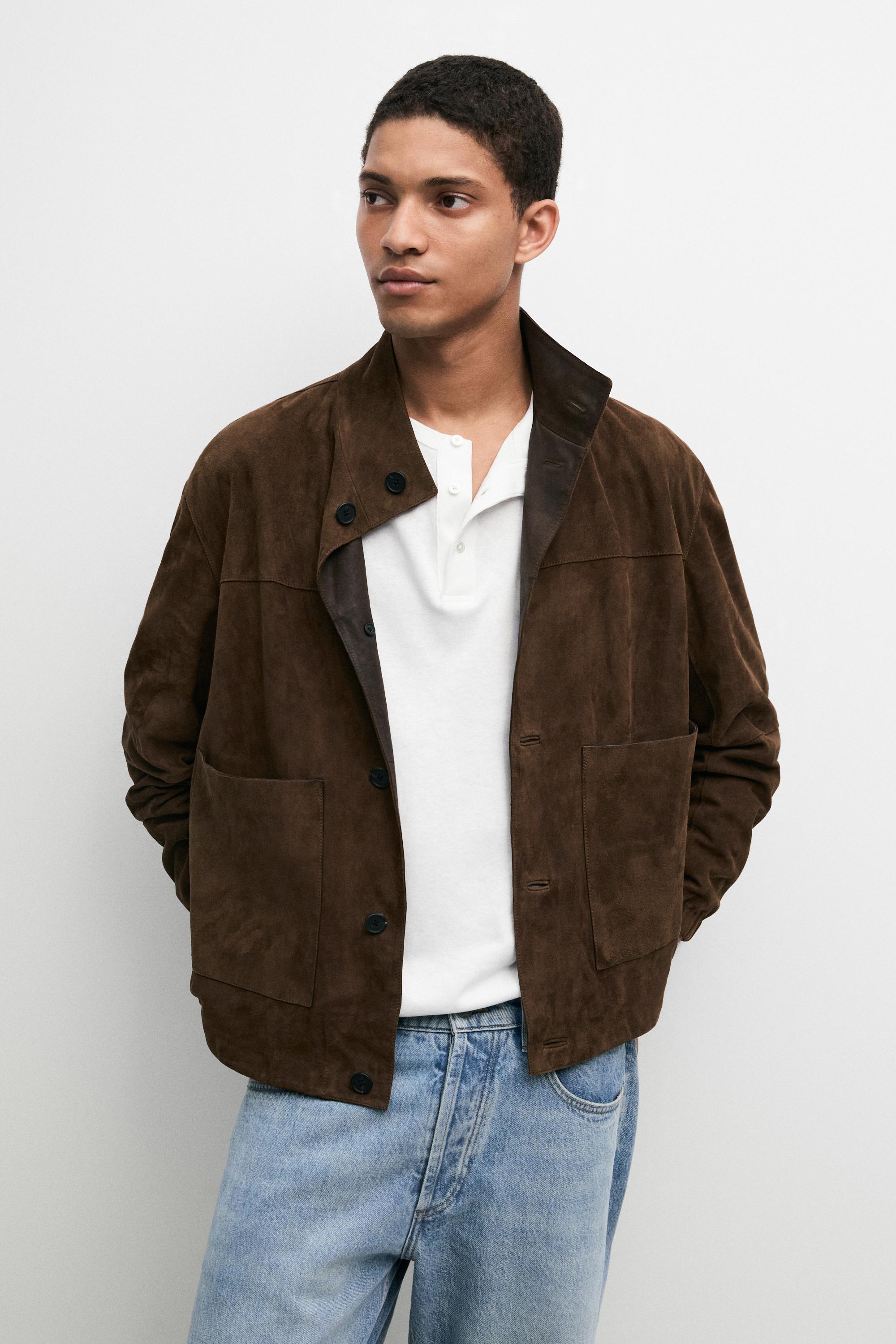 Wildlederjacke