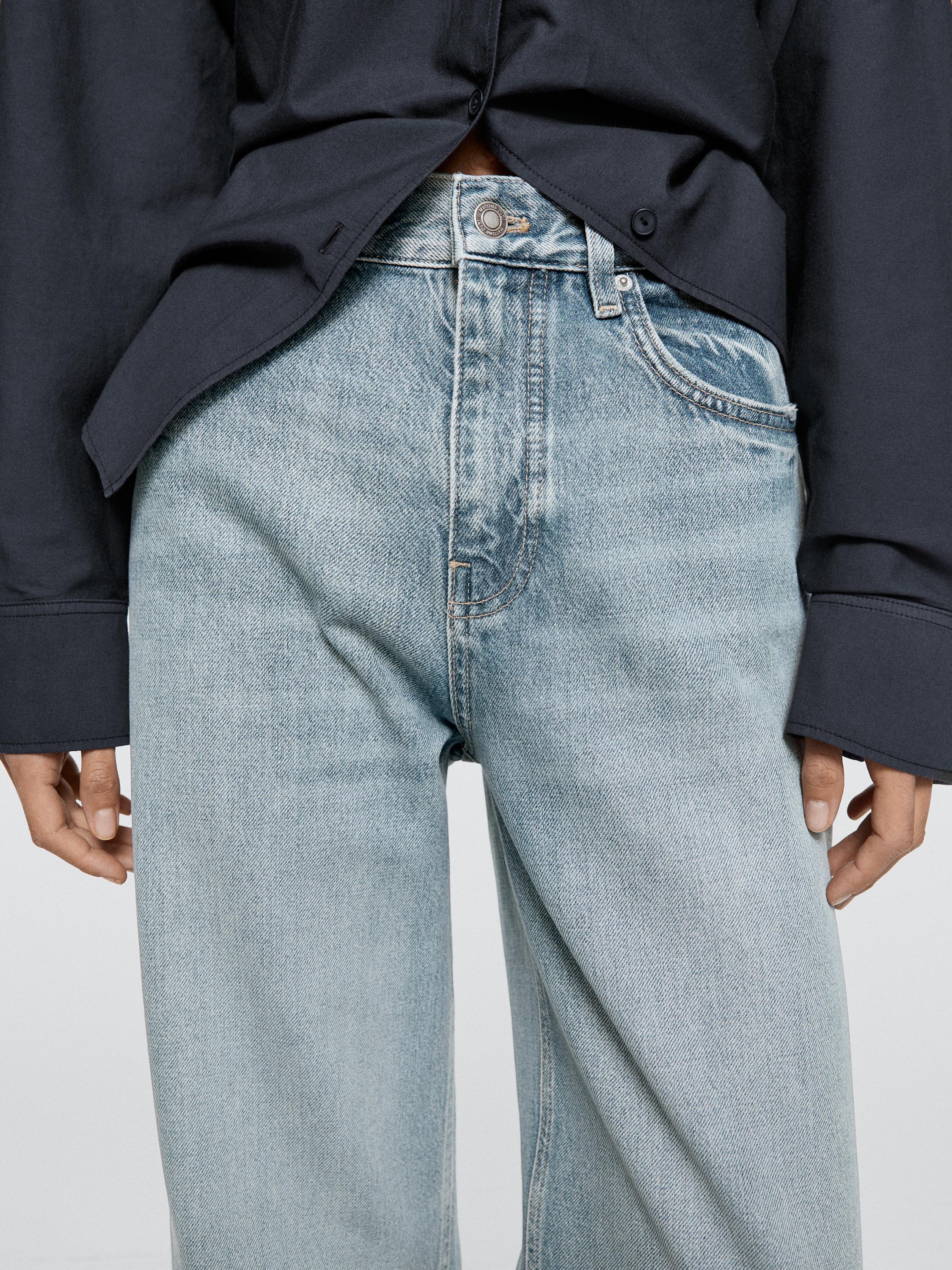 Wide-leg jeans — Light Blue