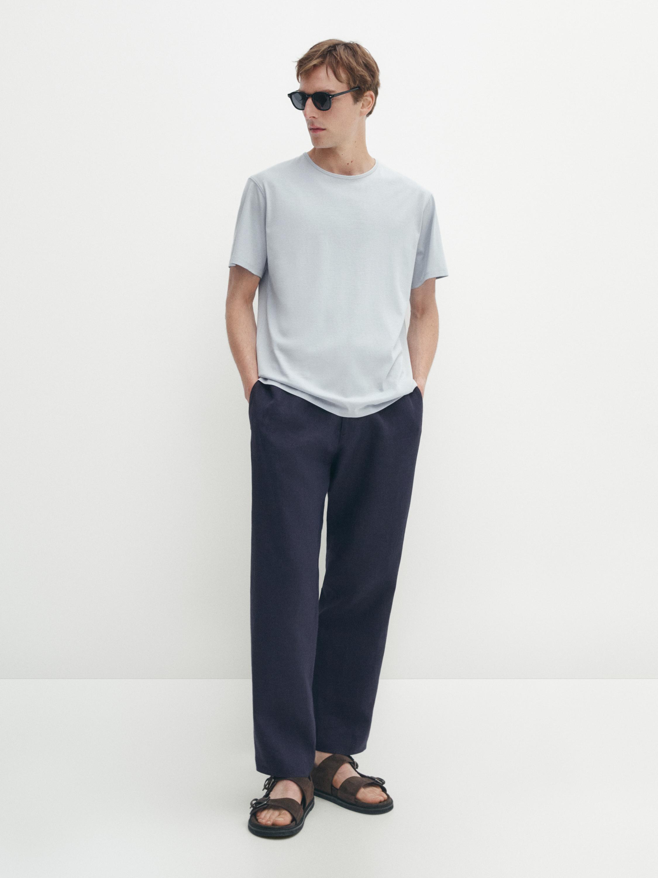 Short sleeve cotton T-shirt