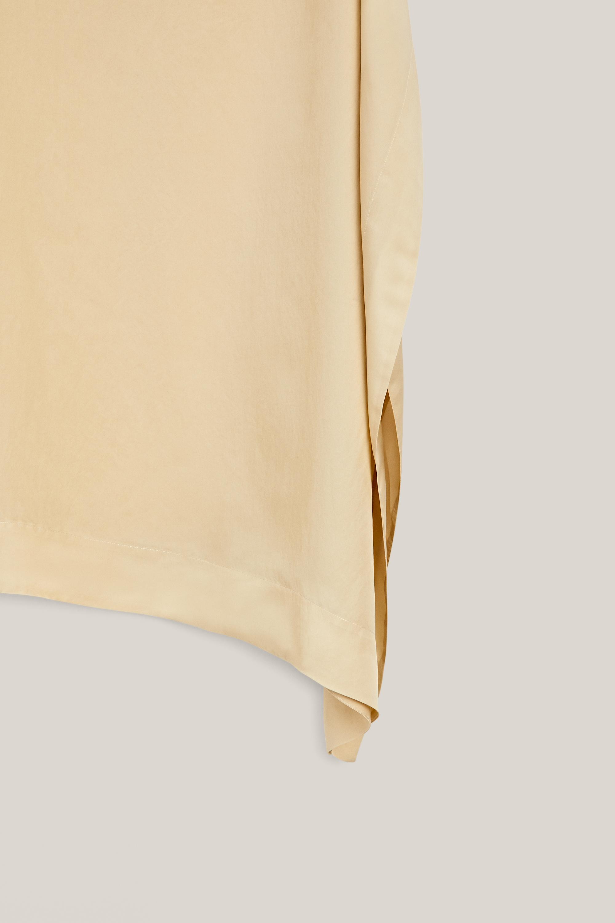 Flowing midi pareo skirt - LIMITED EDITION — MUSTARD YELLOW